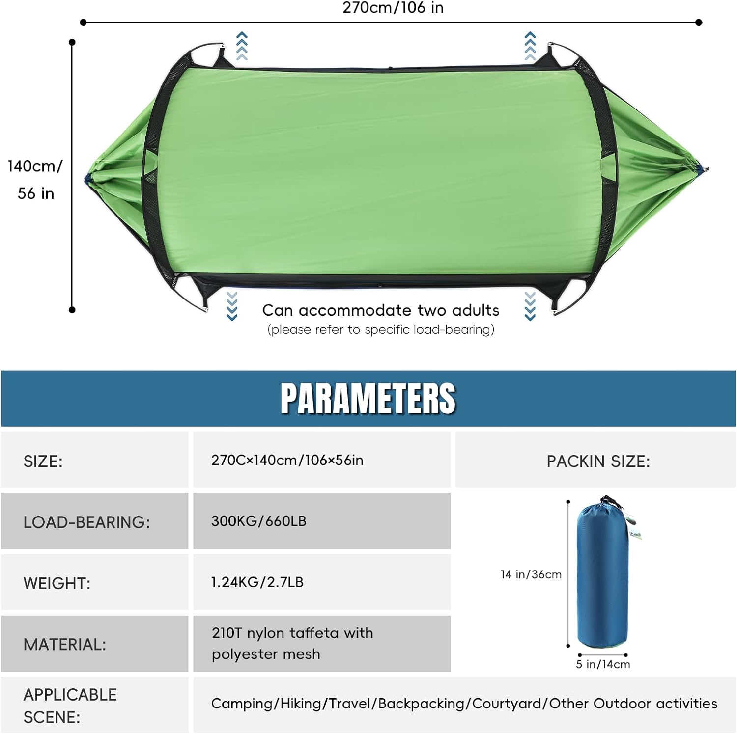 Adrinfly S001 hammocks - View #3