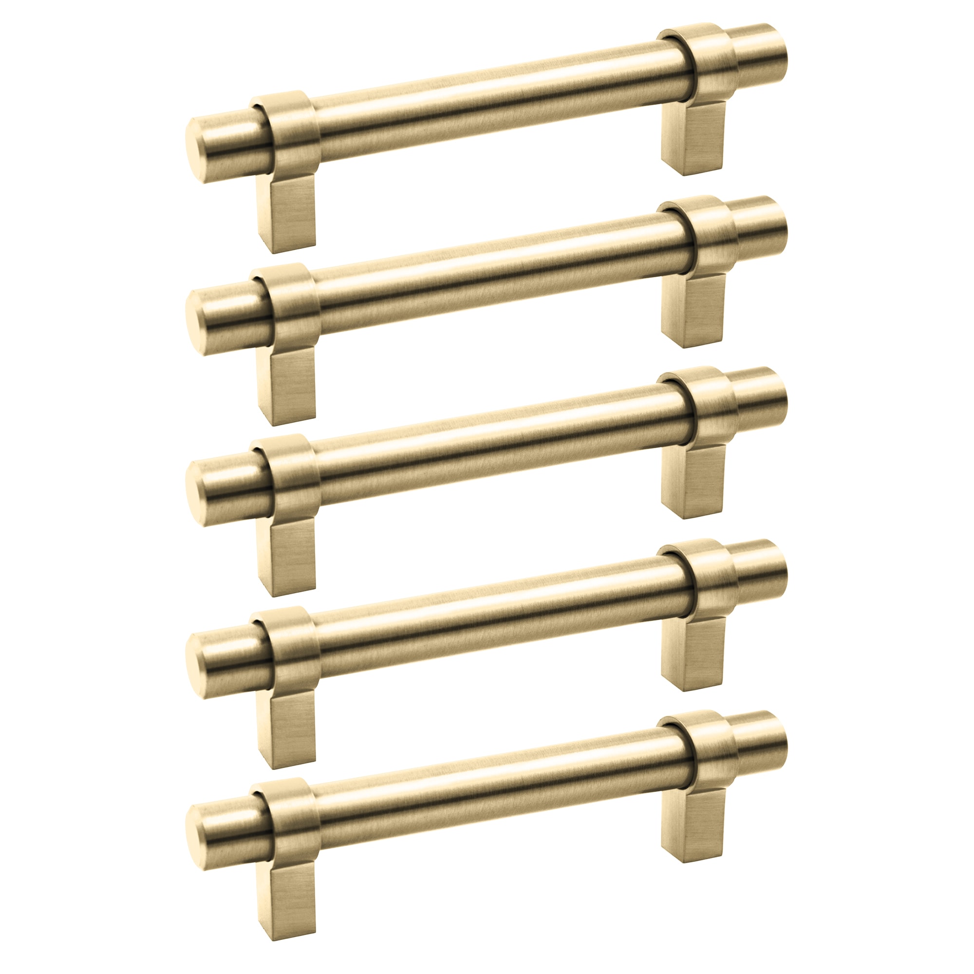 Brass Offset H Hinges for Cupboard Doors - Paxton Hardware