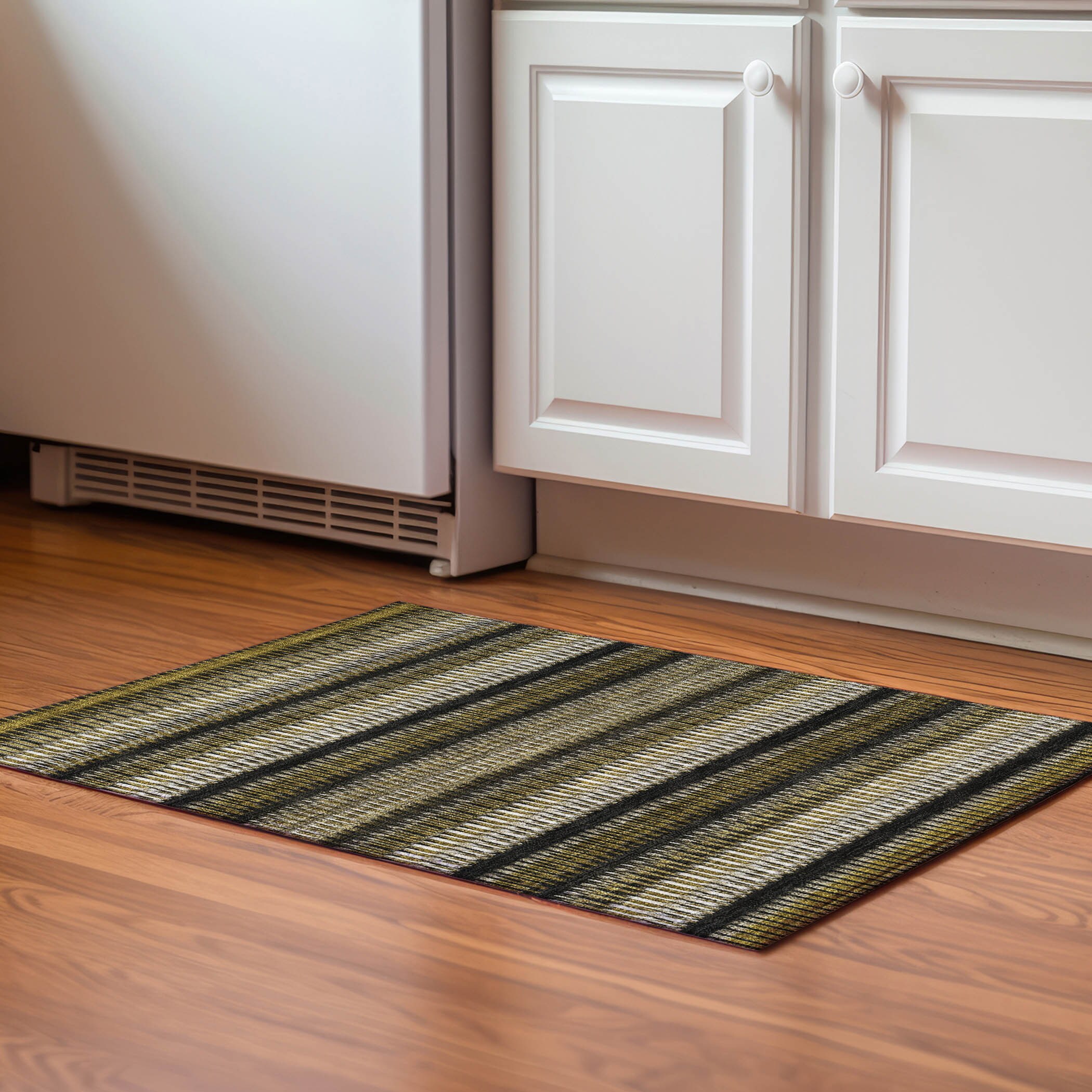 Addison Rugs AMF589BR20X30 Mayfield AMF589BR 2 x 3 (ft) Loomed Brown Rectangular Indoor Geometric Machine washable Pet Friendly Area rug