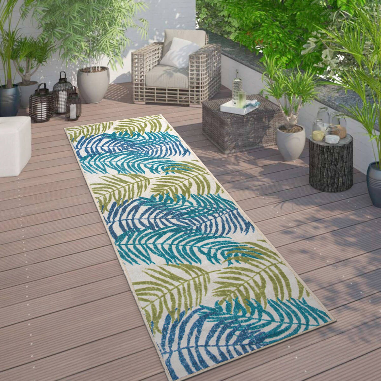 World Rug Gallery 9010BLUE2X7 rugs - View #2