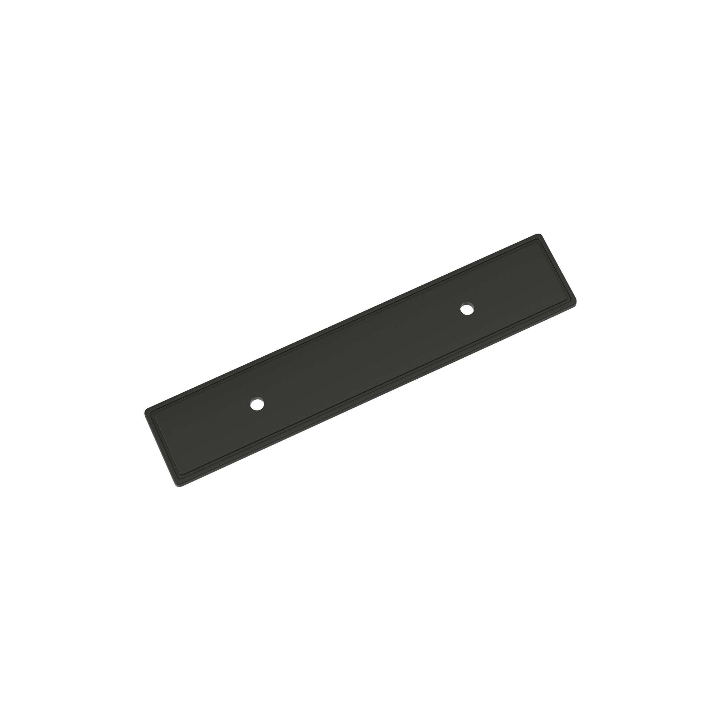 Amerock BP37601MB Matte Black Steel Backplate