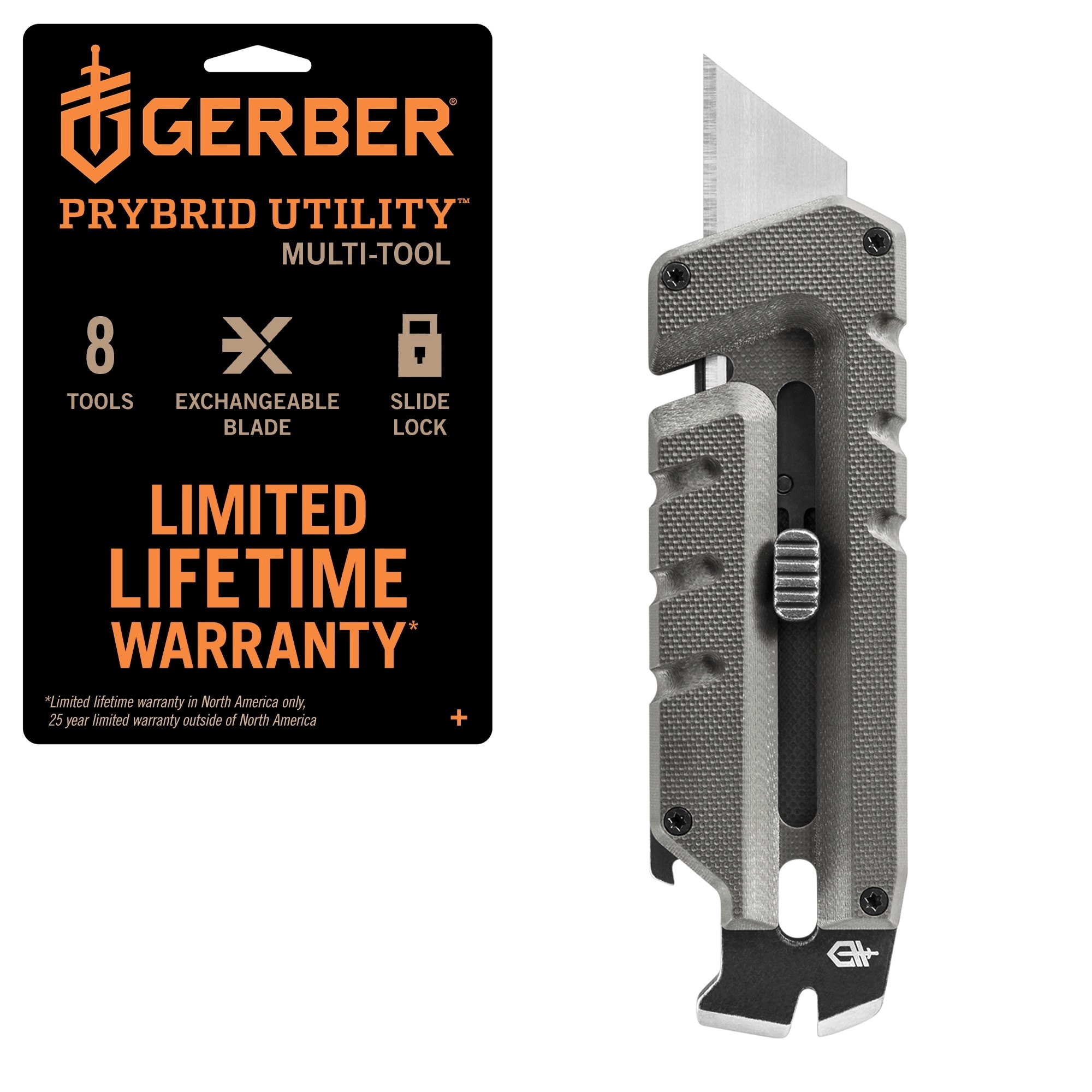 Gerber Prybrid Utility 8 Piece Retractable Multi-Tool