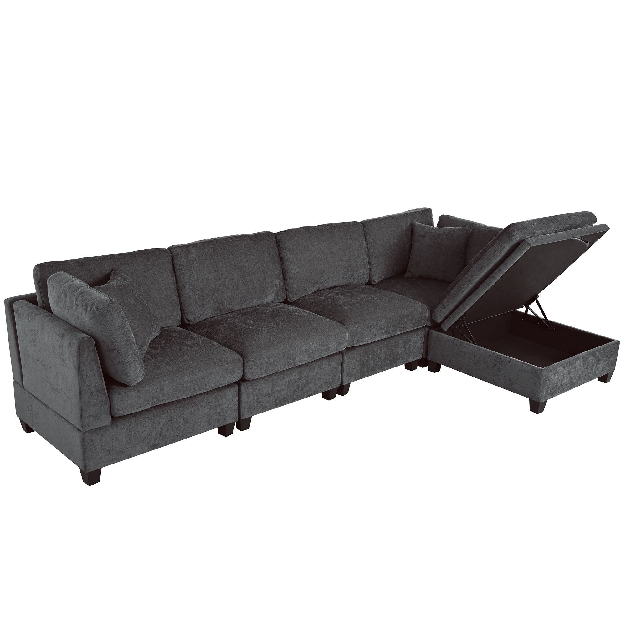 SINOFURN SYA020373GY Sofas-Loveseats - View #2