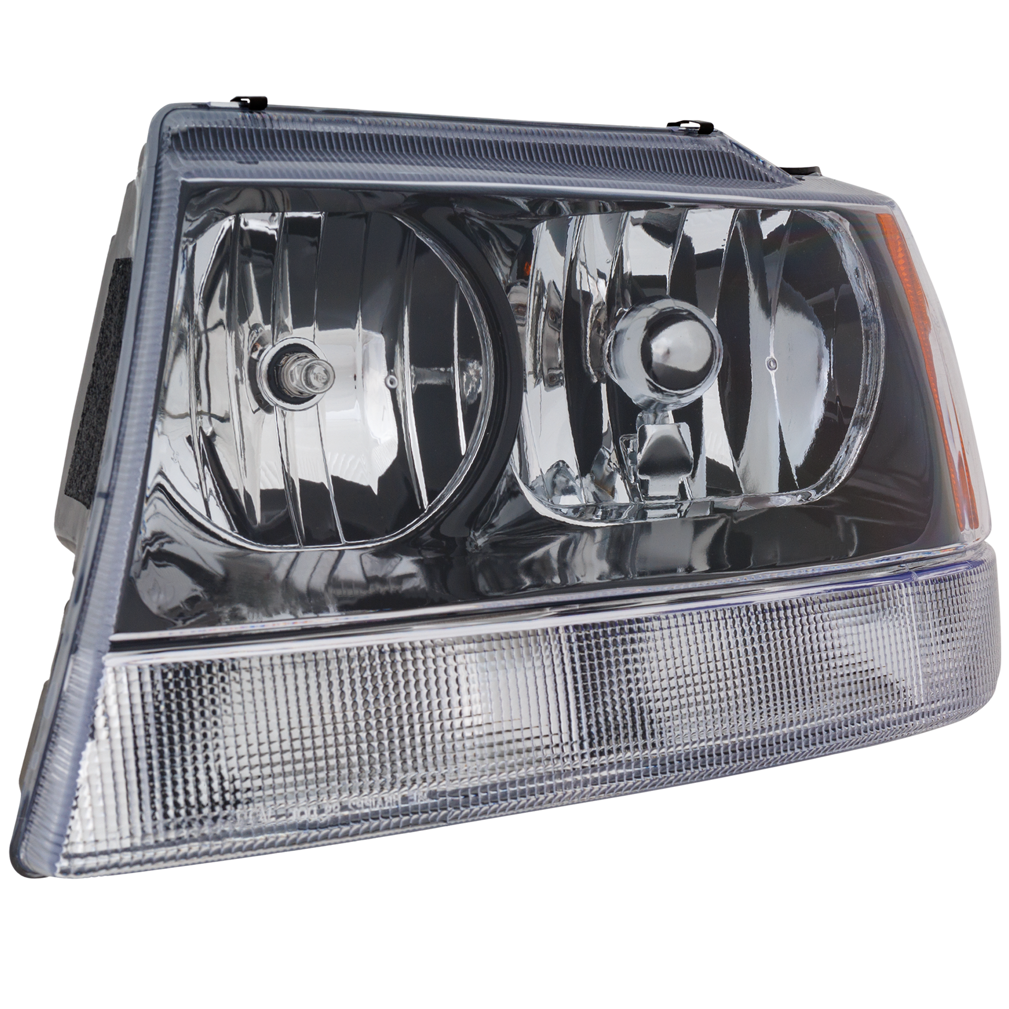 Garage-Pro JCWJ100106GP Headlight For Jeep Grand Cherokee 99-04 Lh Assembly Halogen Black Interior W/wiring Harness Laredo/sport Model