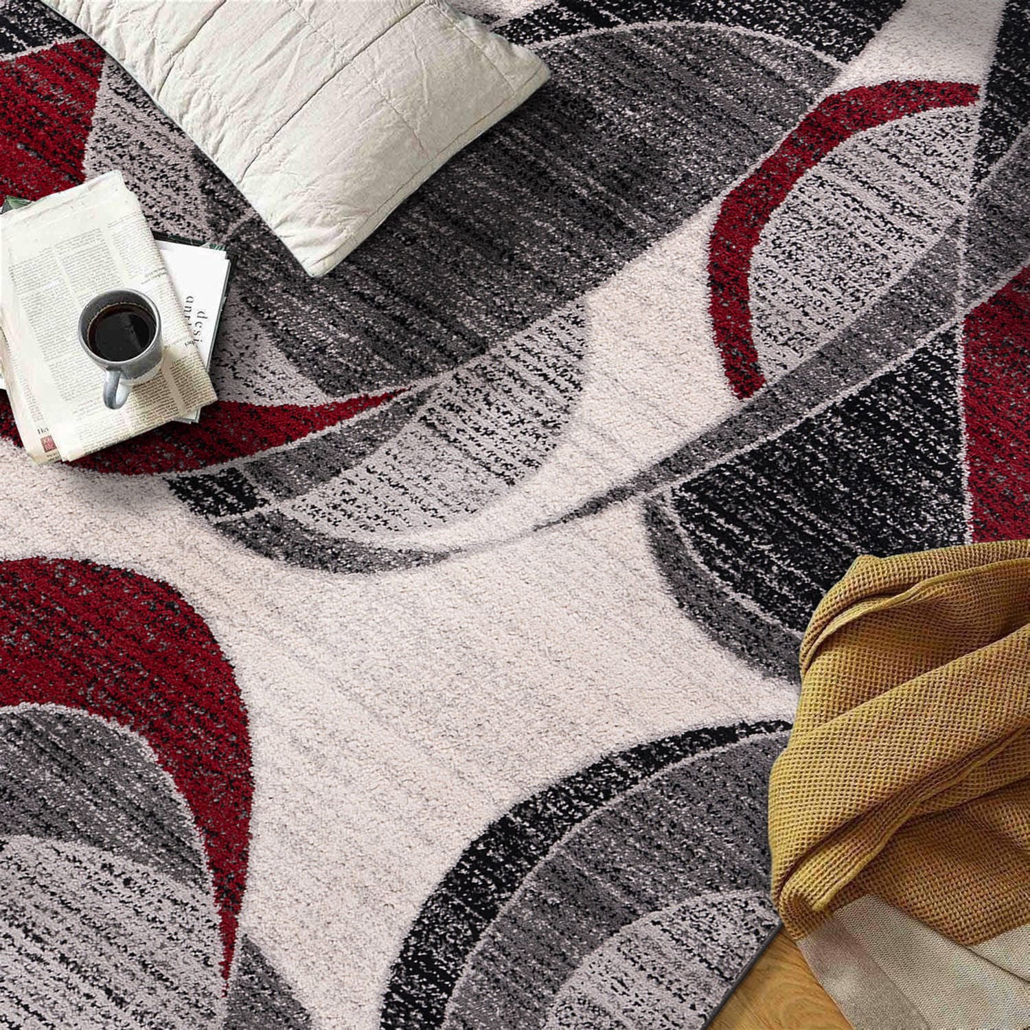 World Rug Gallery 393RED8X10 rugs - View #9