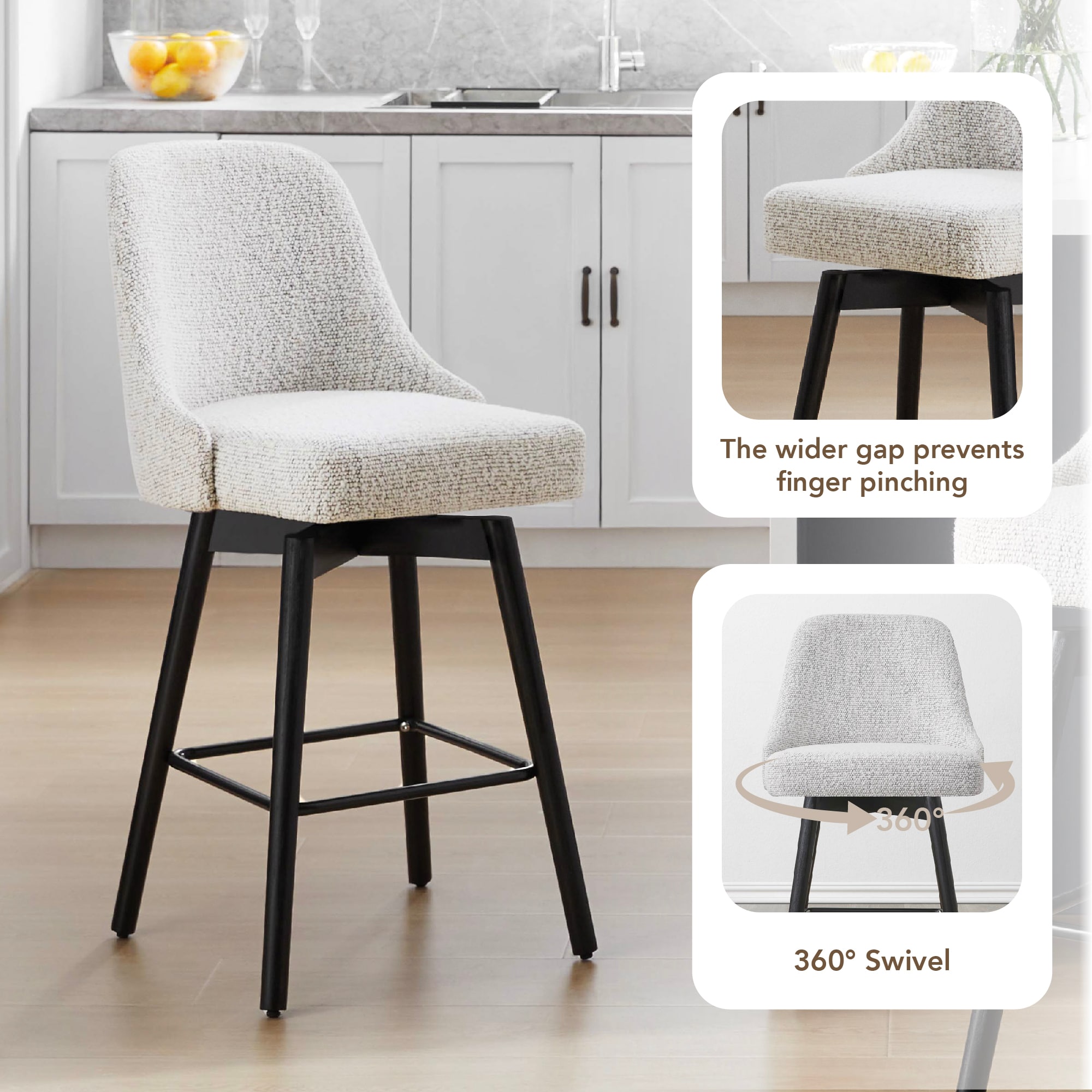 Circle 55 4-LWSBS72021-A3655 stools - View #4