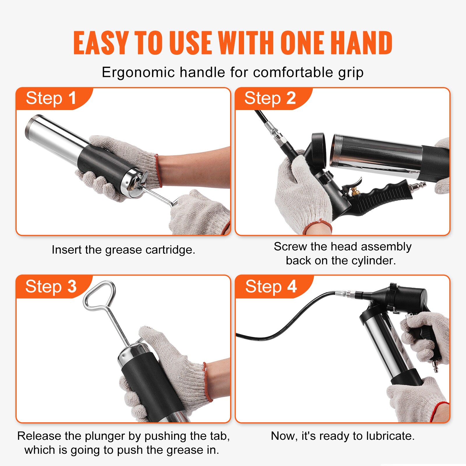 VEVOR SCQD18IN600001986V0 Air-Grease-Guns - View #5