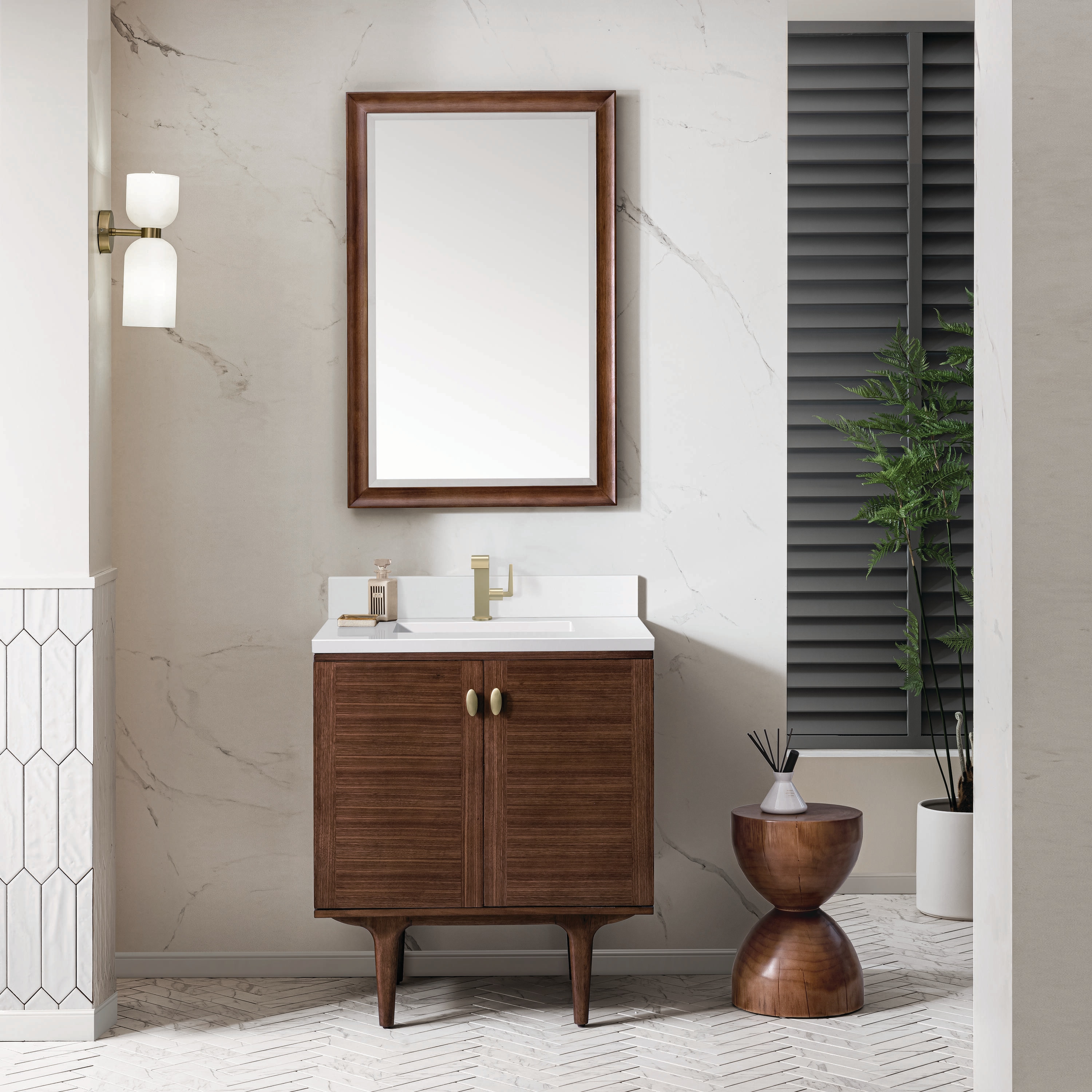 James Martin Vanities 670-V30-WLT-1WZ Bath-Vanity-Combo - View #3