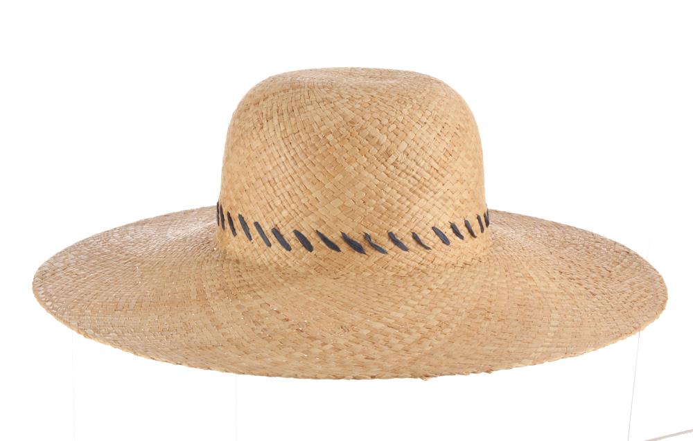Tommy Bahama Women's Natural Straw Wide-brim Hat at Lowes.com