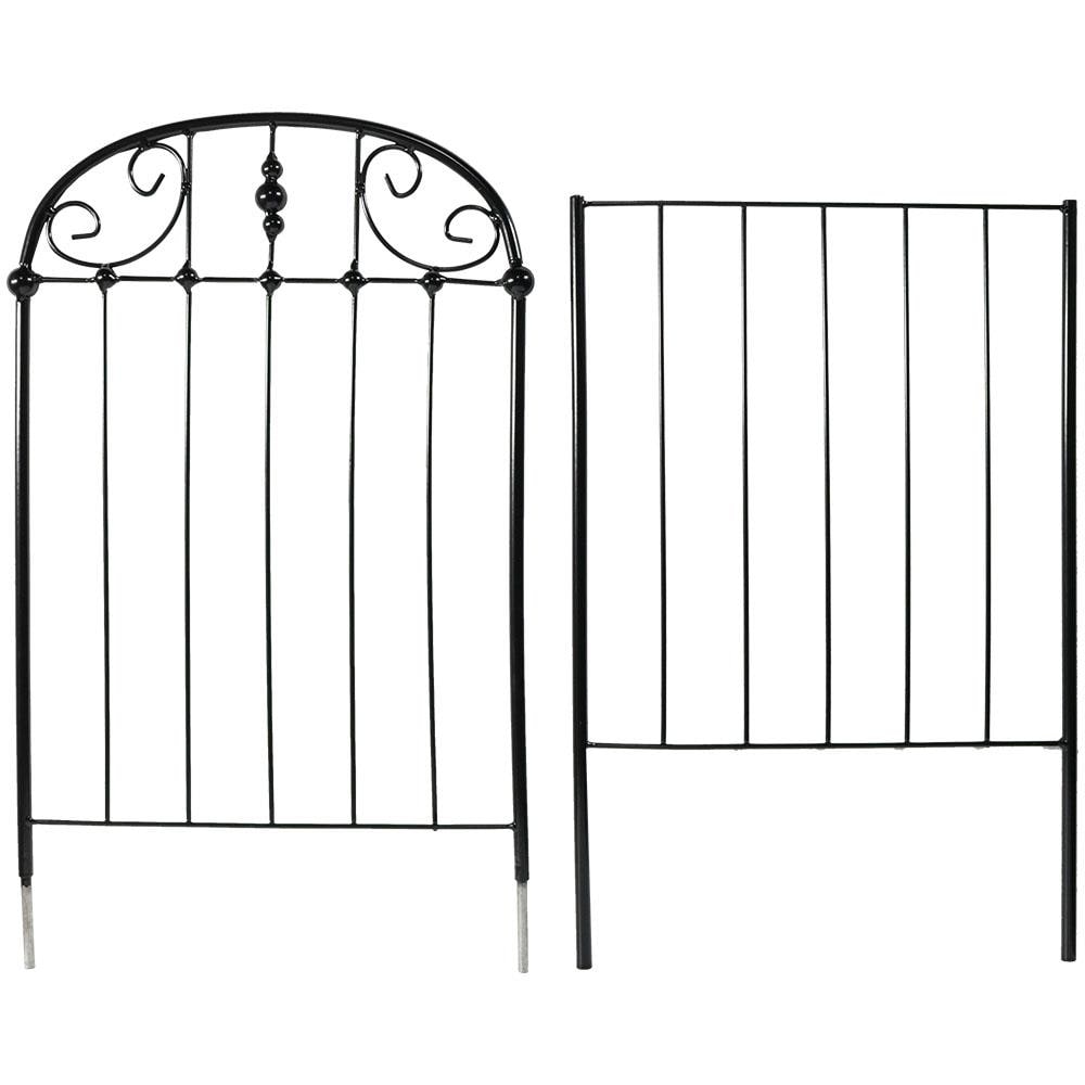 Sunnydaze Black Metal Wire Garden Trellis Set of 2