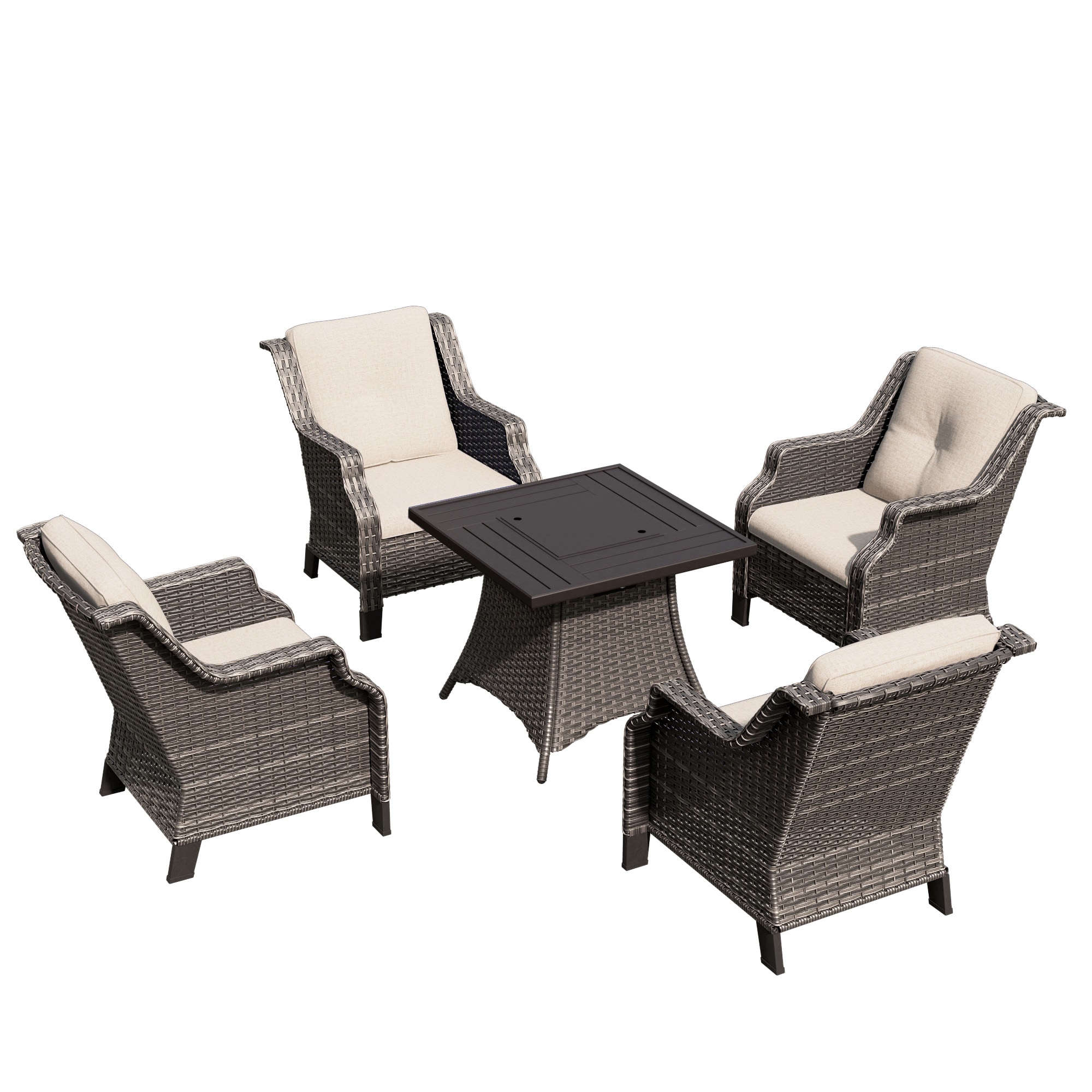 Gardenbee 2M31Z11-BGE Patio-Conversation-Sets - View #2