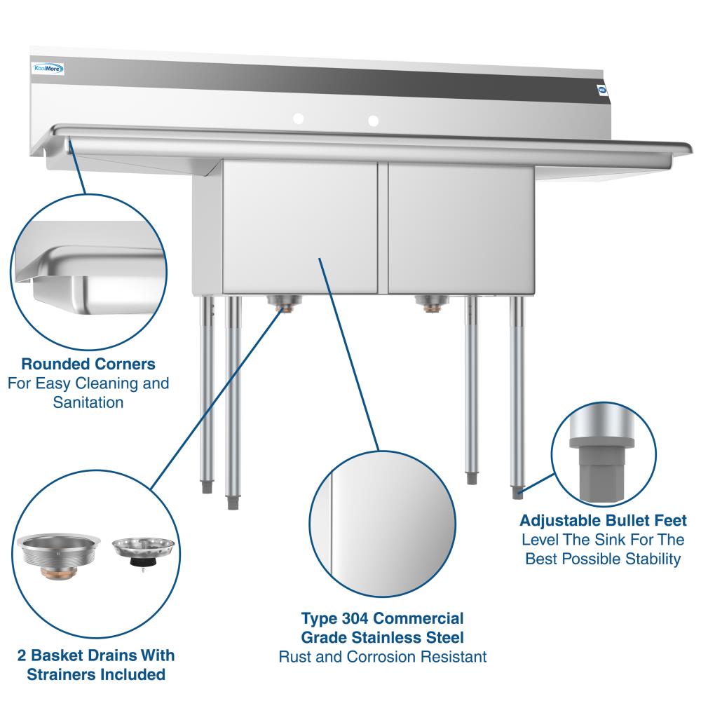 KoolMore CS215-152 Laundry-Tubs-Utility-Sinks - View #3