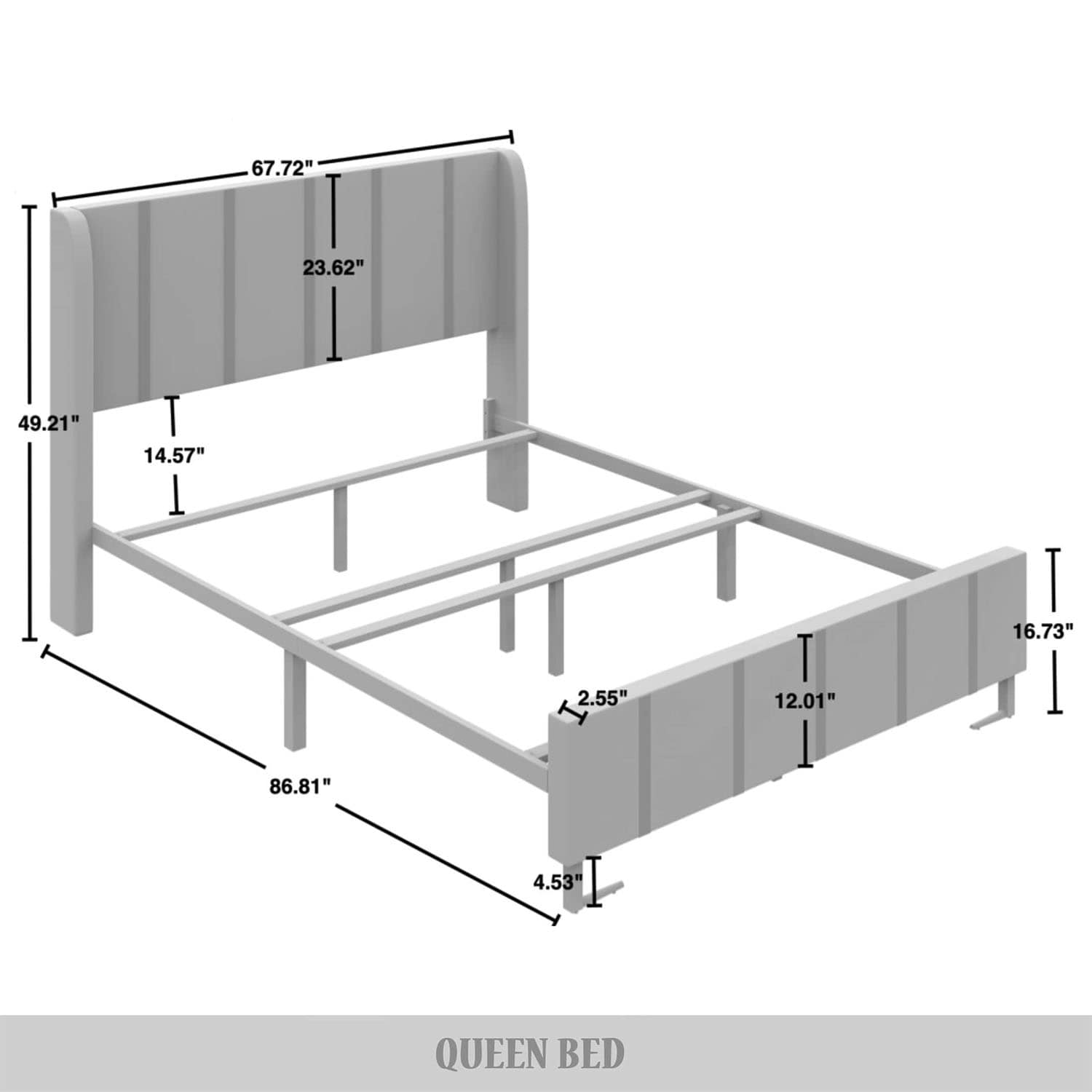 CasePiece C8384QUB-LGY-VV beds - View #6