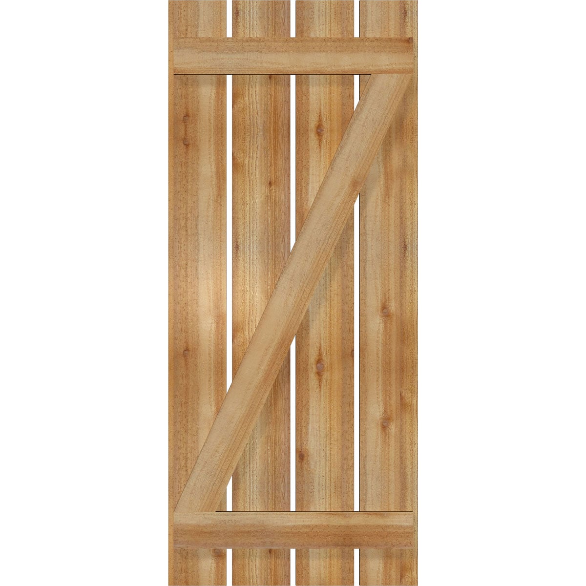 Ekena Millwork RBS06Z23X054RWR Exterior-Shutters - View #5
