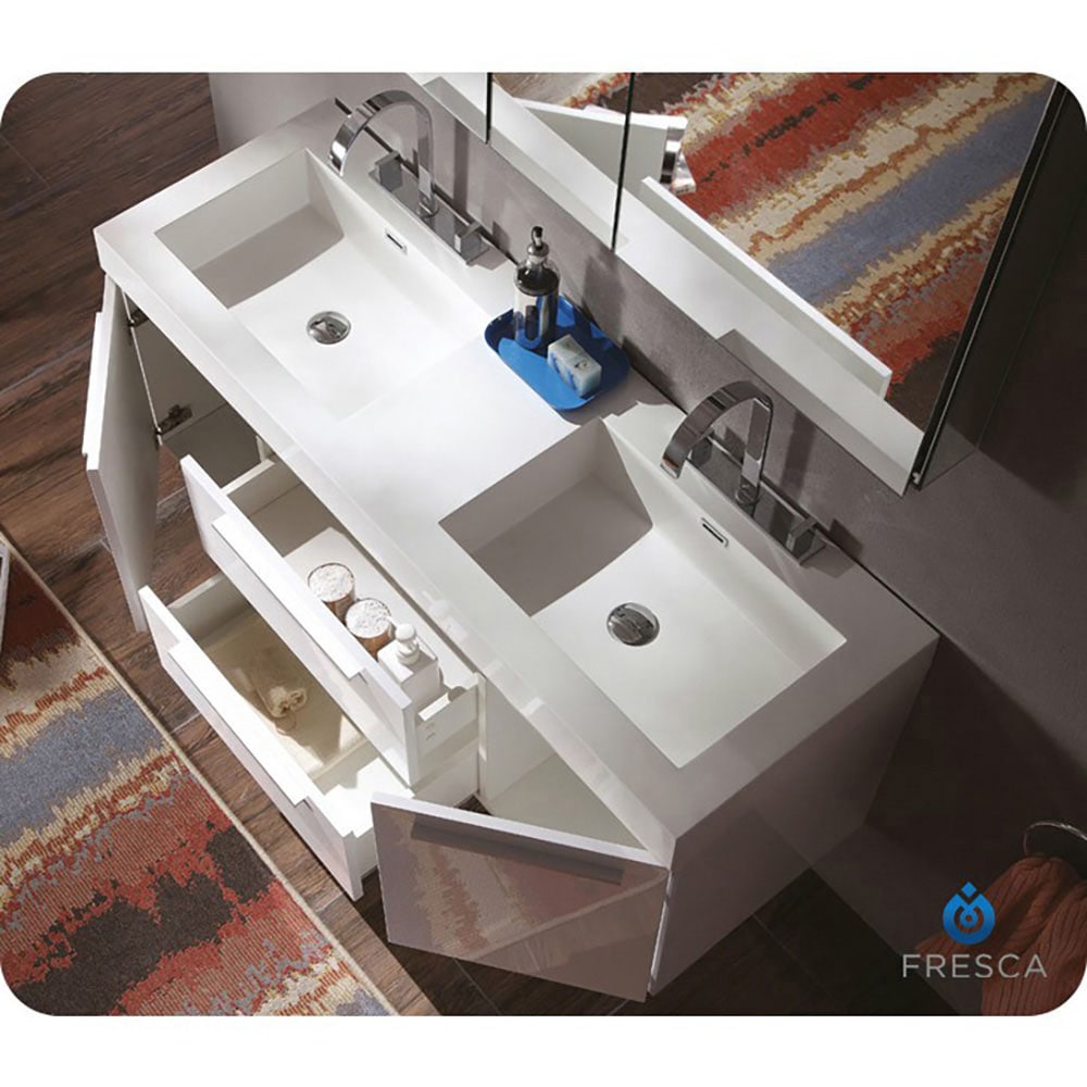 Fresca FCB8013WH vanities - View #6