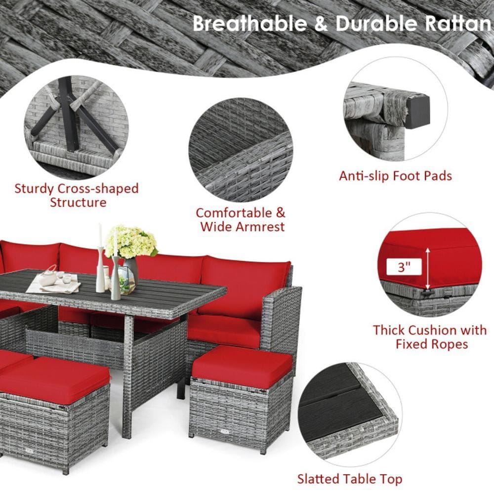 BABOOM BOM-190CRE+-CO Patio-Dining-Sets - View #7