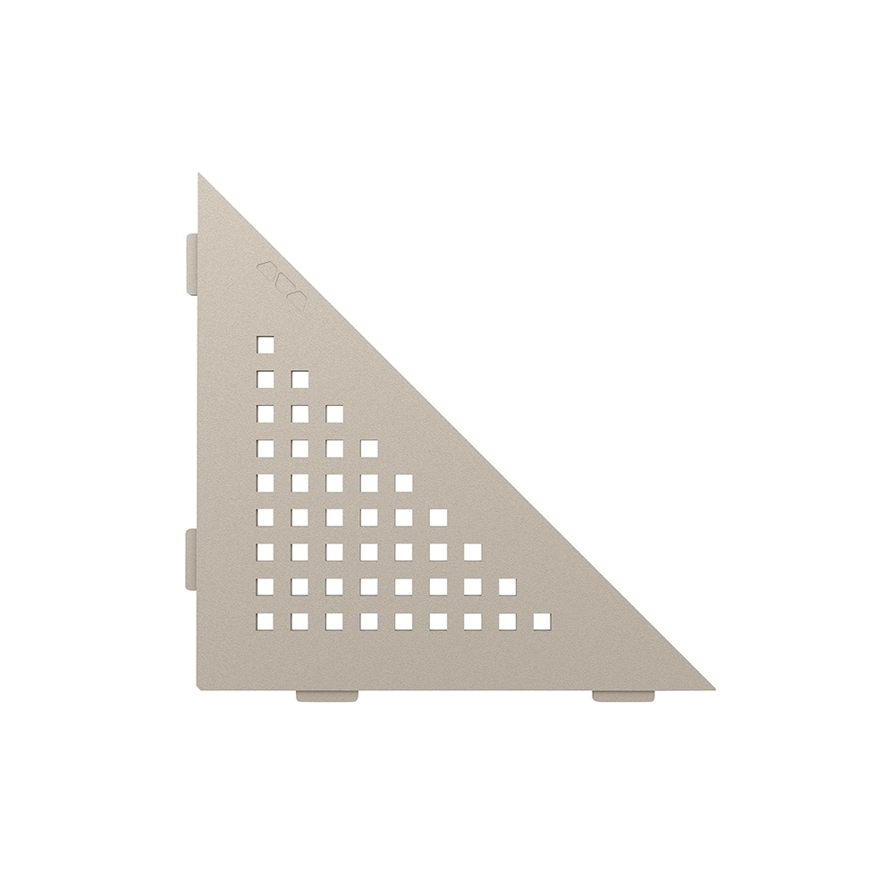 Schluter Systems SES1D3TSC Shelf Triangular Corner Square Cream