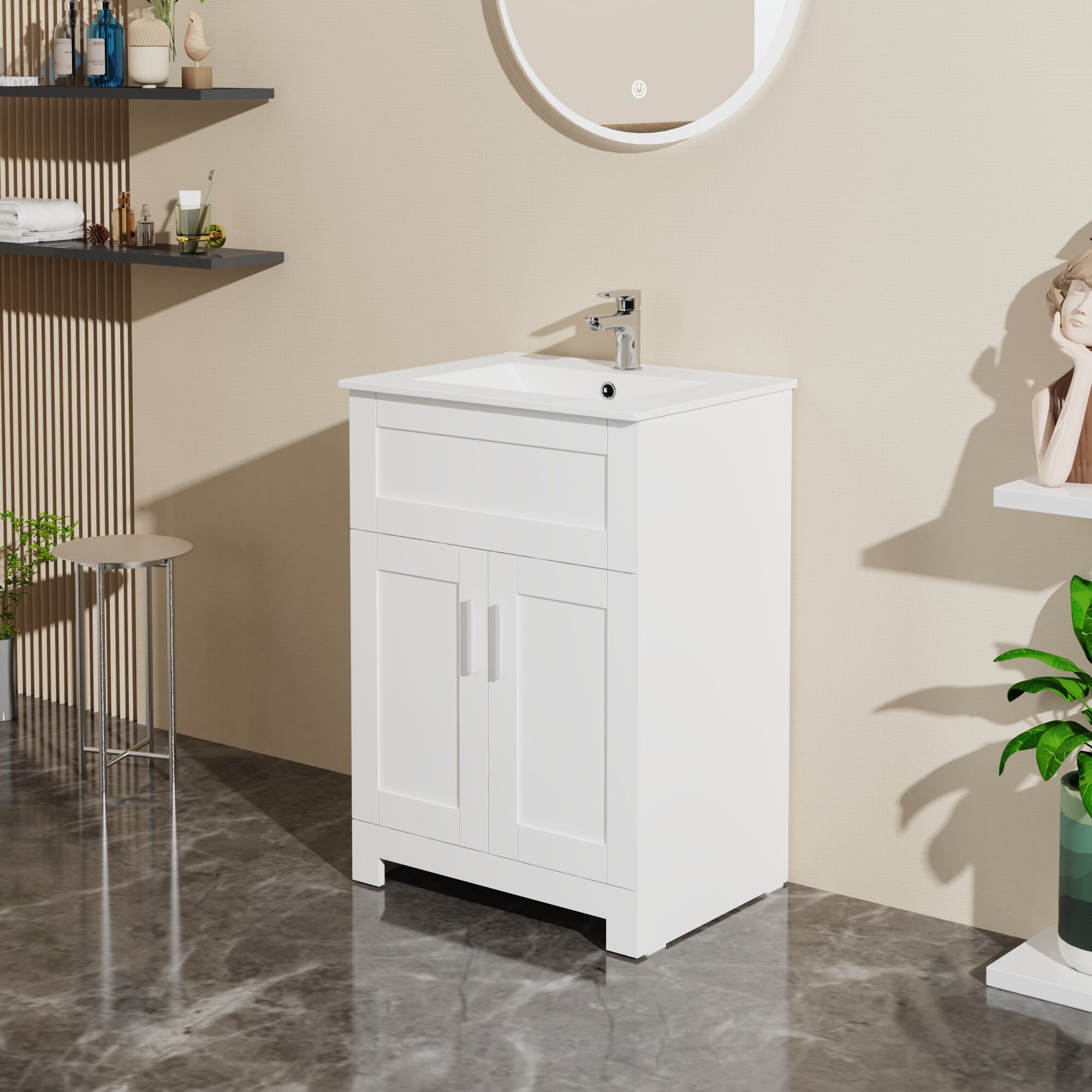 WELLFOR EX3BMBL-24-36 Bath-Vanity-Combo - View #3