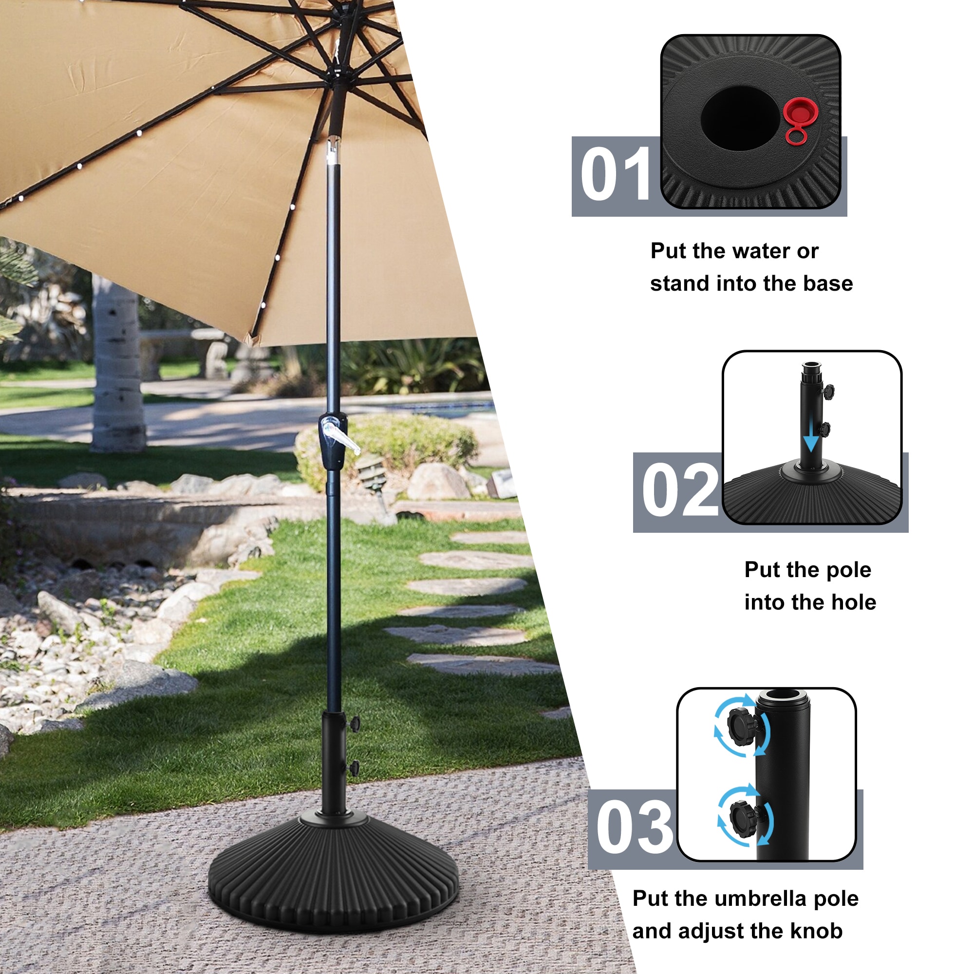 CASAINC CA-ORSJ059 Umbrella-Bases - View #3