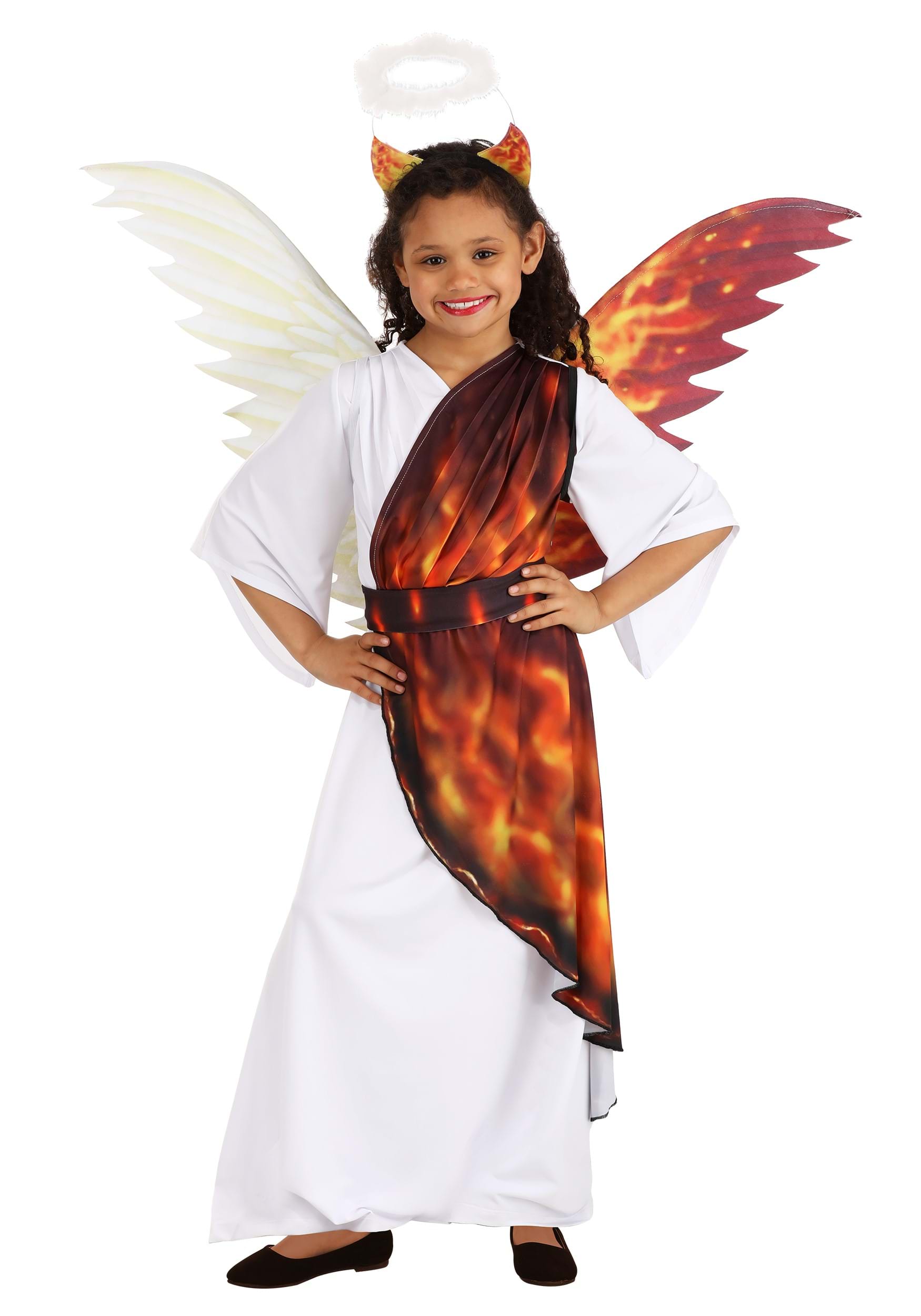HalloweenCostumes.com FUN3789CH-S FUN Costumes Angel and Devil Kid's Costume Kid's Religious Costumes Small