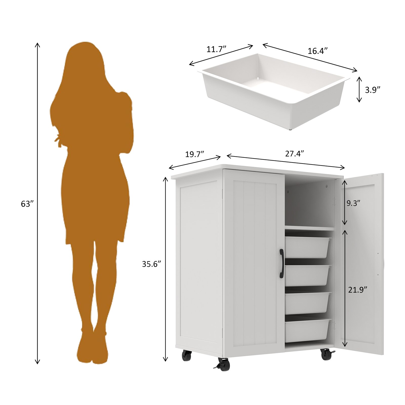 Homy Casa YG289219 Kitchen-Furniture - View #5