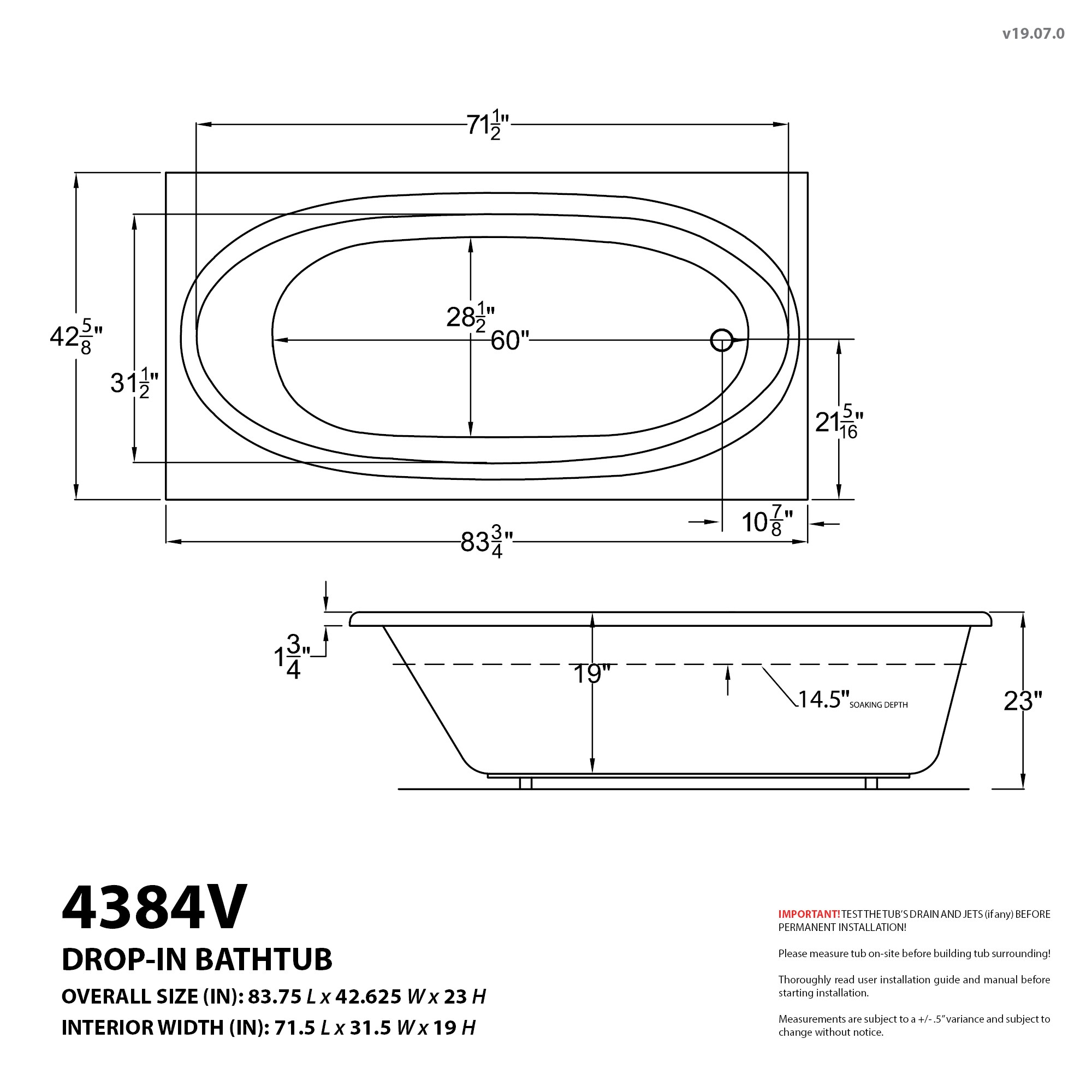 Endurance LS4384VDLX bathtubs - View #9