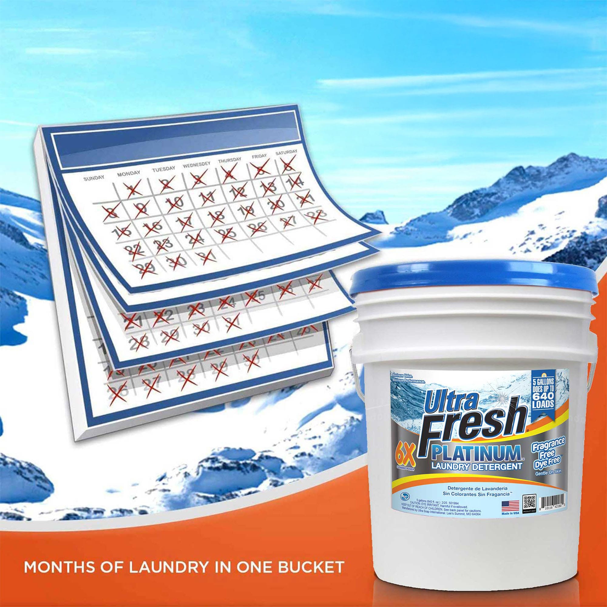Ultra Fresh 42180-PUMP-CS Laundry-Detergent - View #2