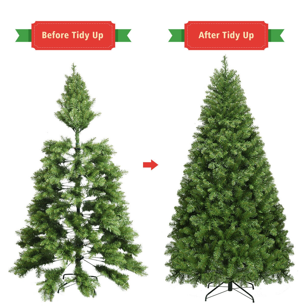 Forclover ALHY-716CM Artificial-Christmas-Trees - View #3