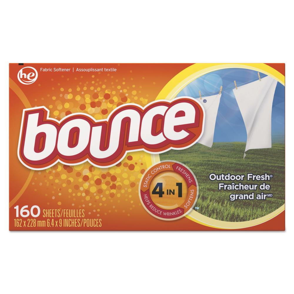 Bounce PGC80168CT 160-Count Fabric Softener Dryer Sheet