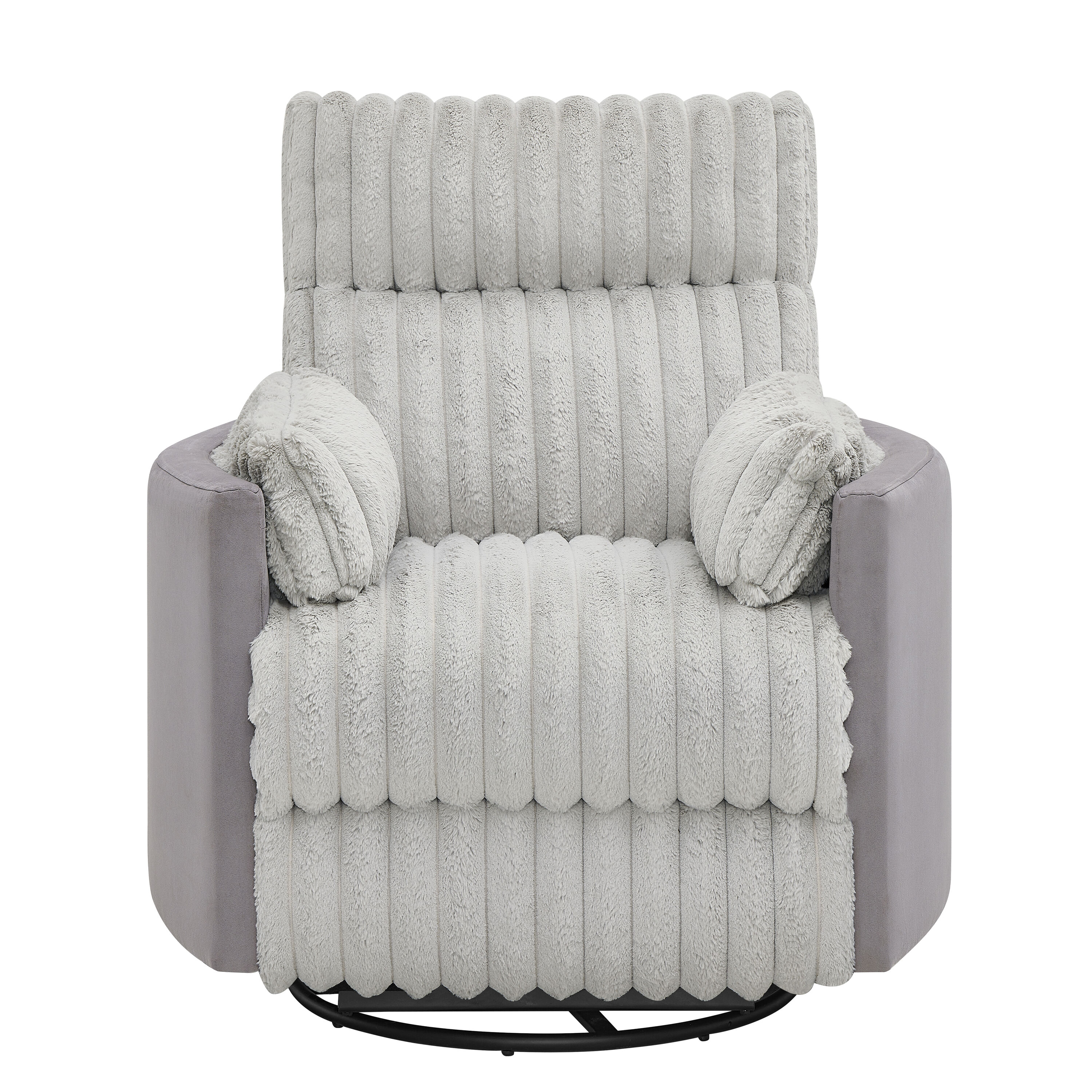 Roundhill Furniture LRH4131GY recliners - View #12