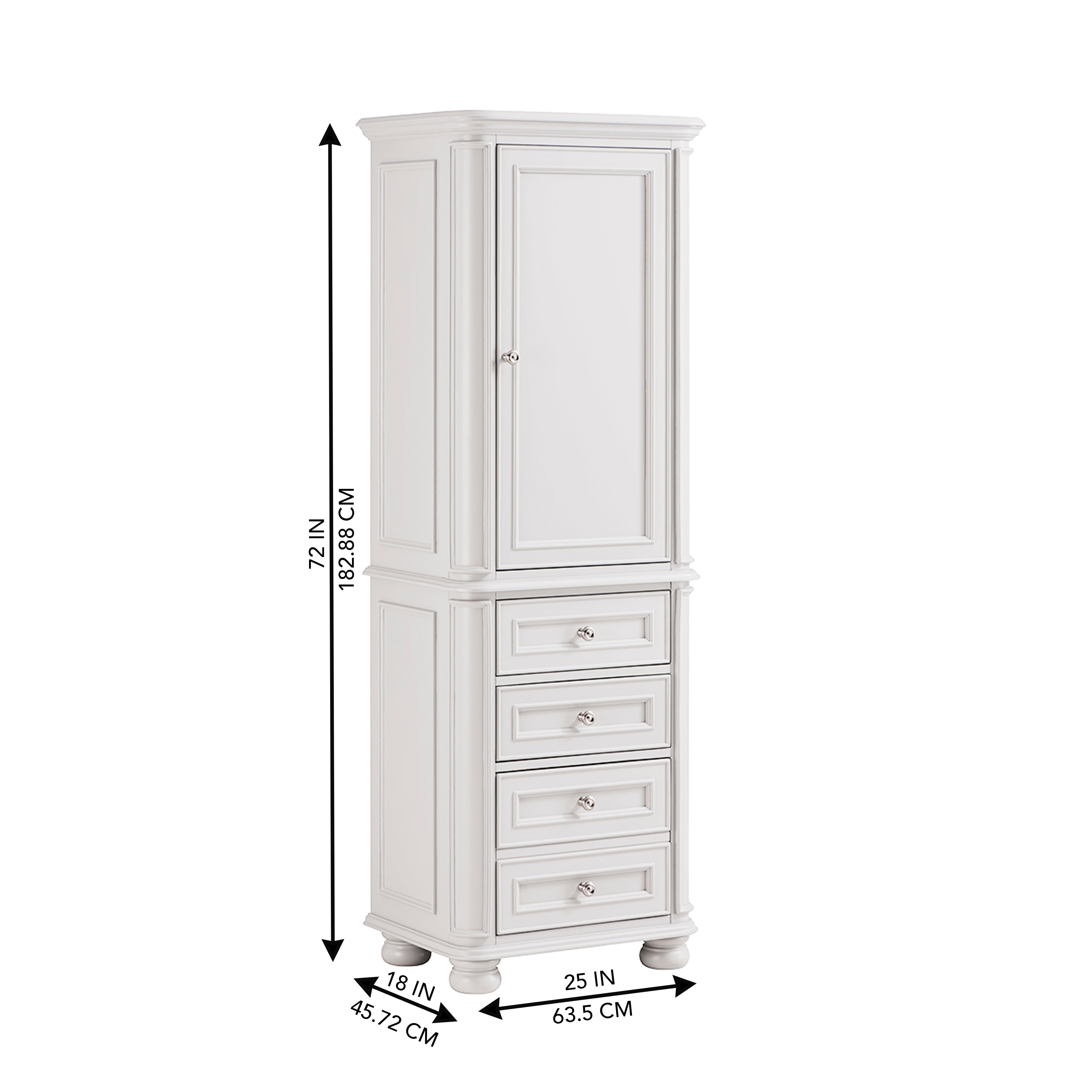 allen + roth 1116FC-25-201 Linen-Cabinets - View #8