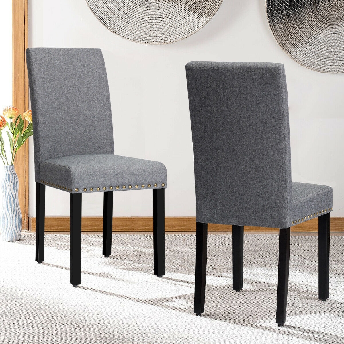 WELLFOR HW-HWY2-65395GR Dining-Chairs - View #10