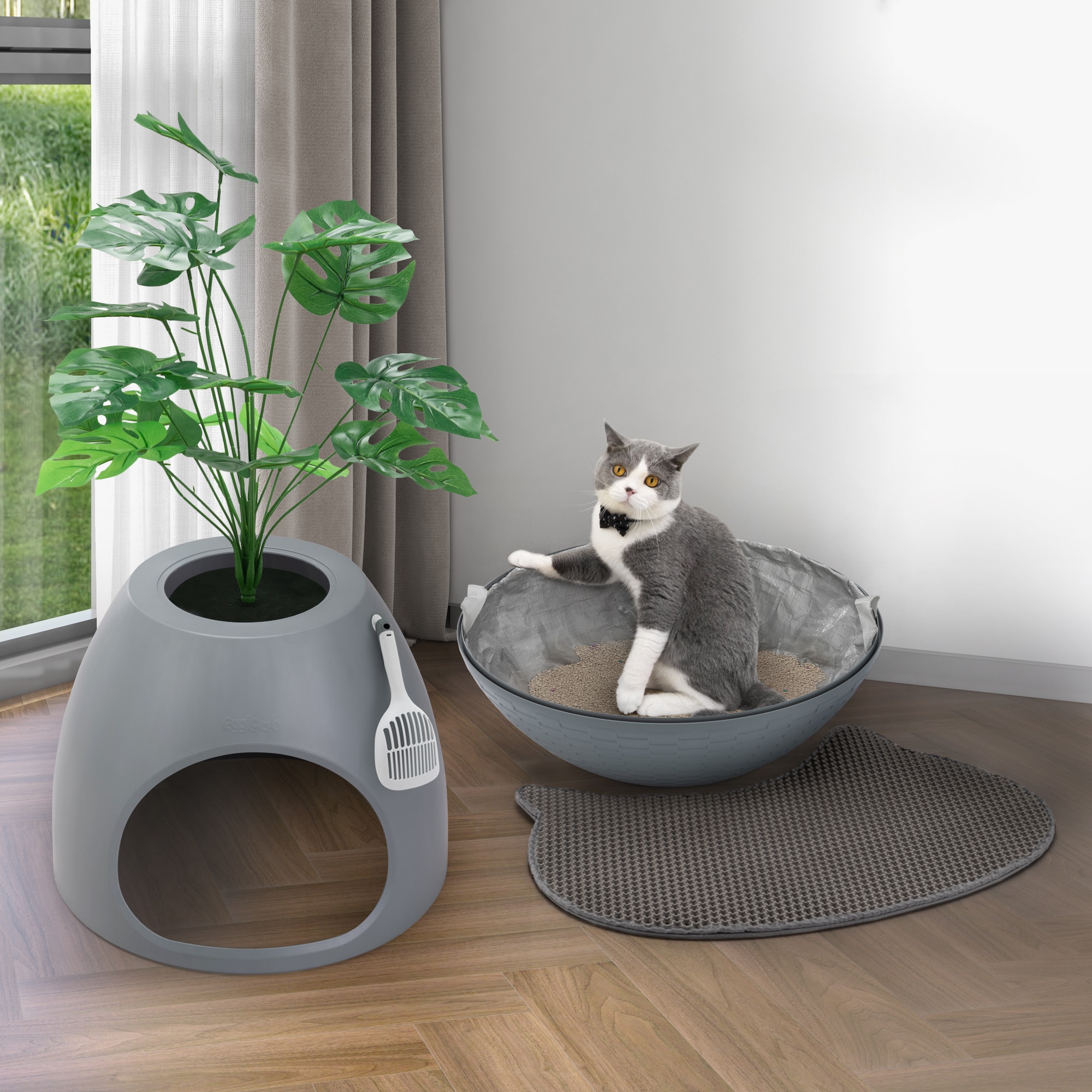 Coziwow CW12U0644-L02 Cat-Litter-Box - View #2