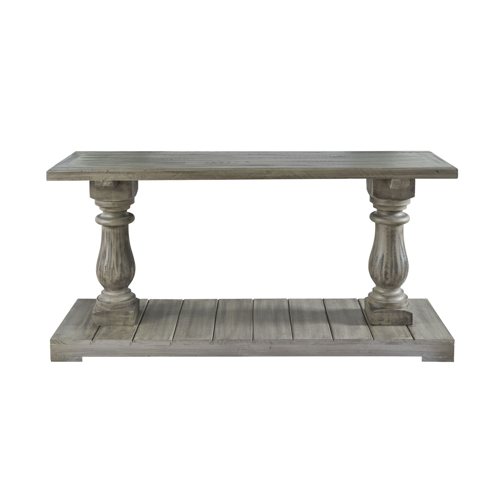 Picket House Furnishings MAIV300ST Baxter Rustic Smoke Grey Sofa Table