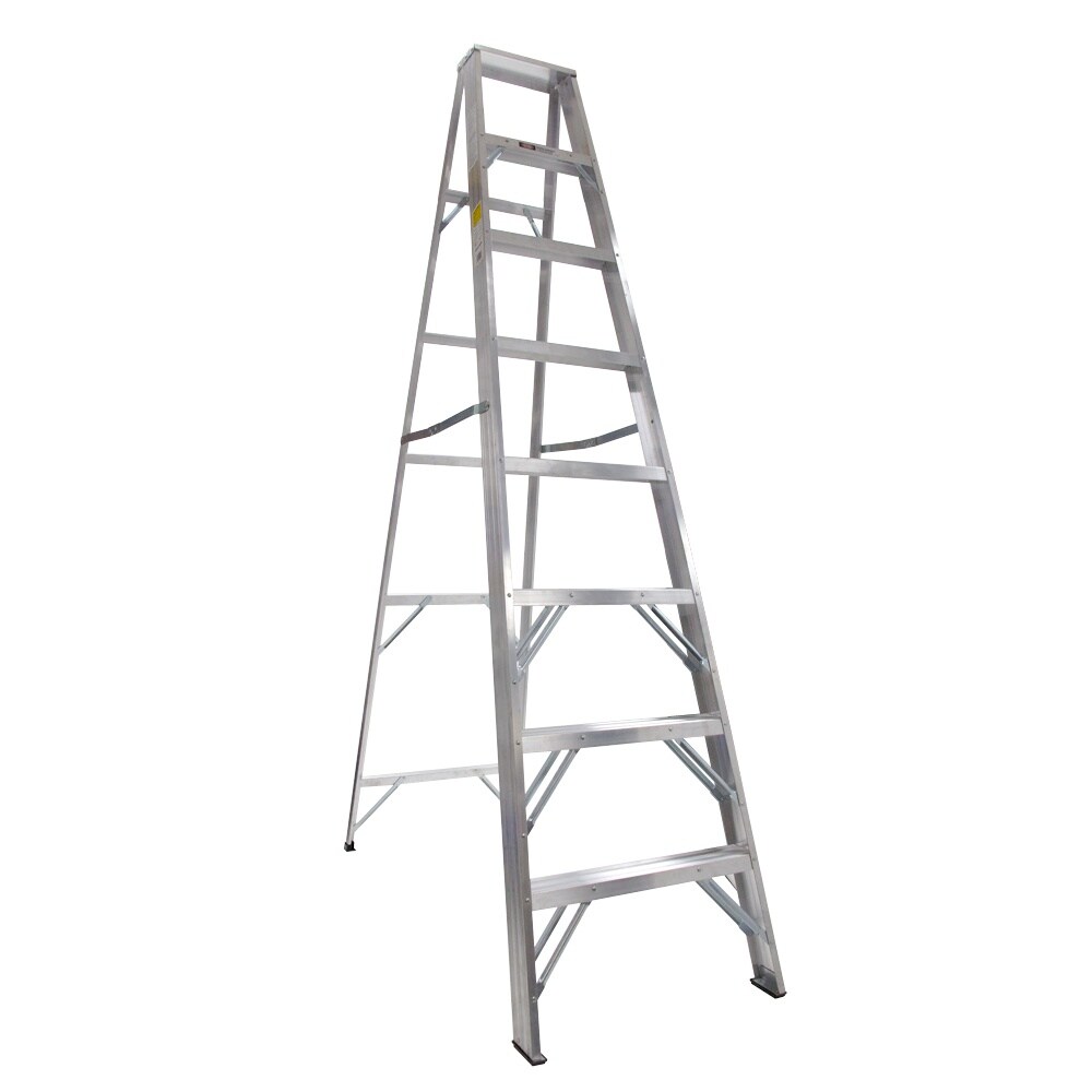 Werner BRA22508 8-ft Fiberglass Type 2-225-lb Load Capacity Step Ladder
