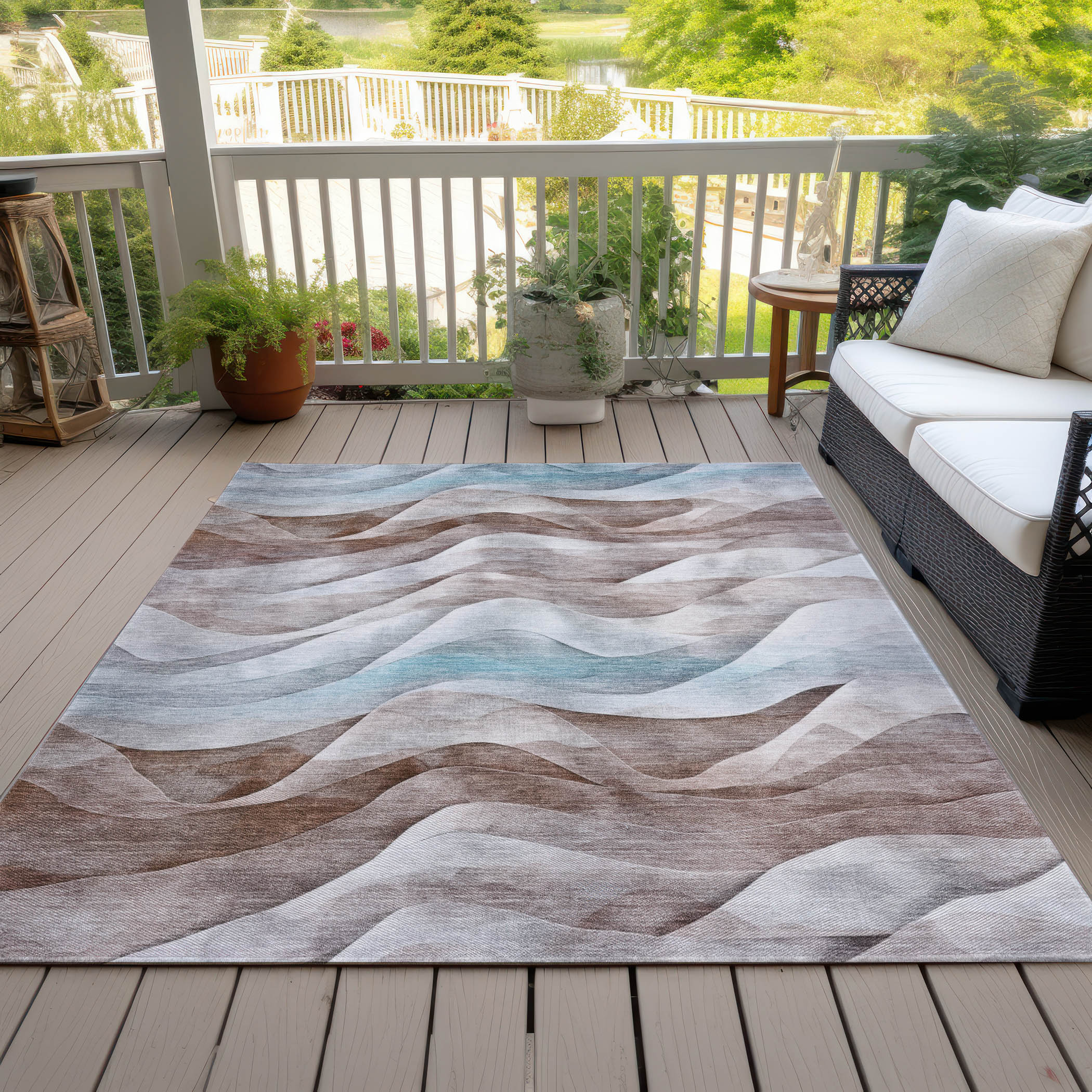 Addison Rugs Chantille Mocha 8'0 x 10'0 Rug from Addison