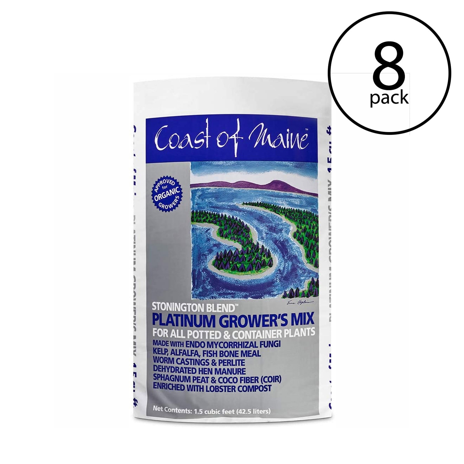 Coast of Maine 250622 All-purpose Organic Potting soil mix