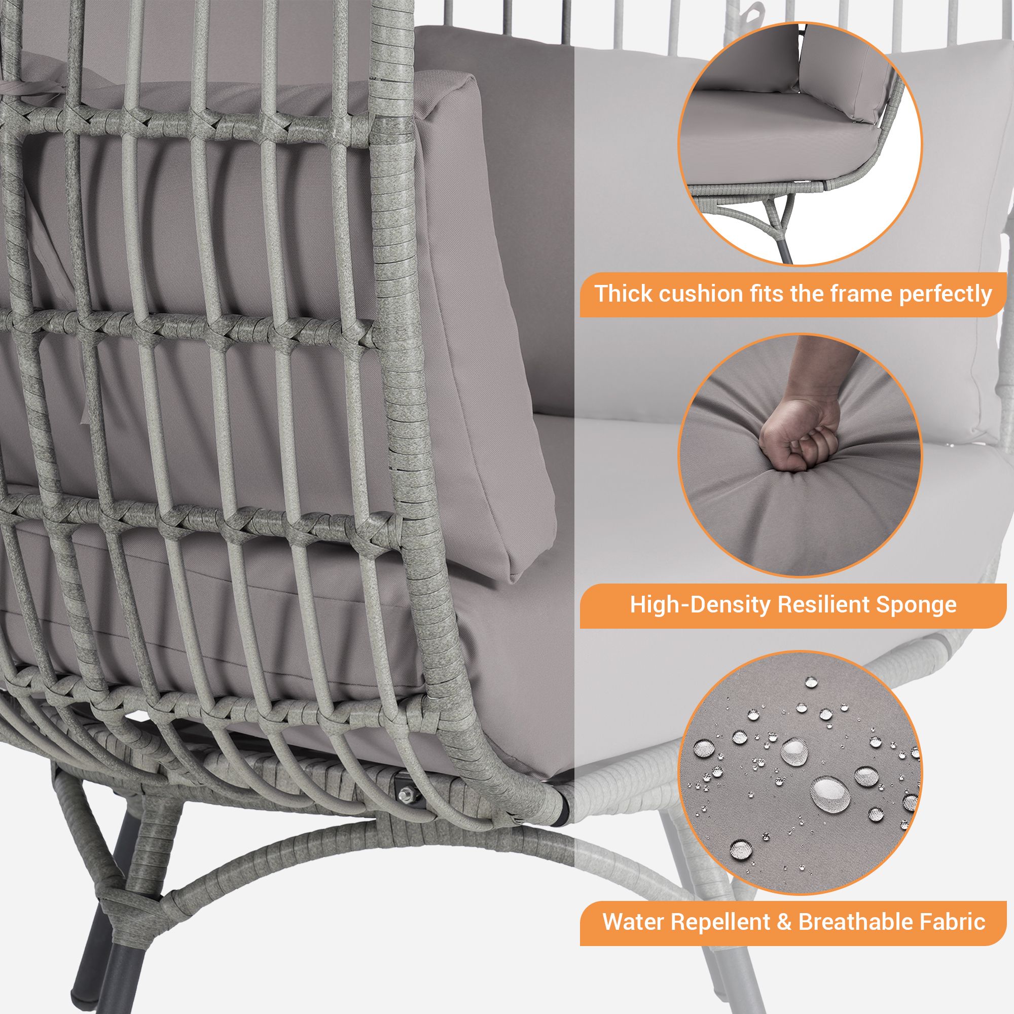 SANSTAR L-RJDC63LY Patio-Chairs - View #7