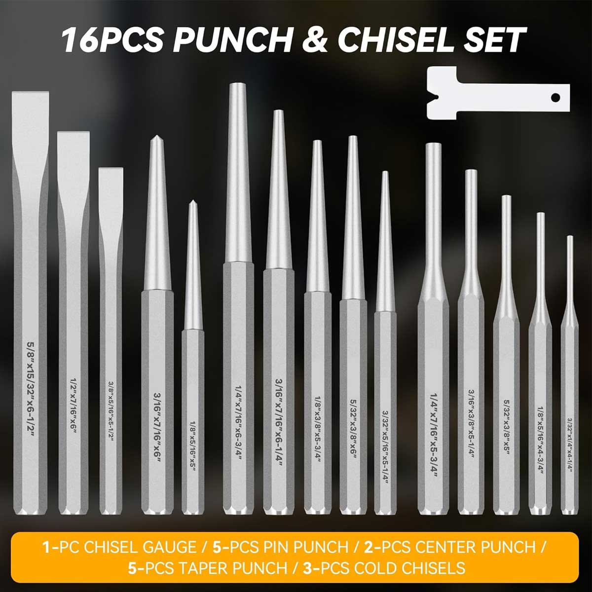 Aoibox LABCS21029 Chisel-Sets - View #2