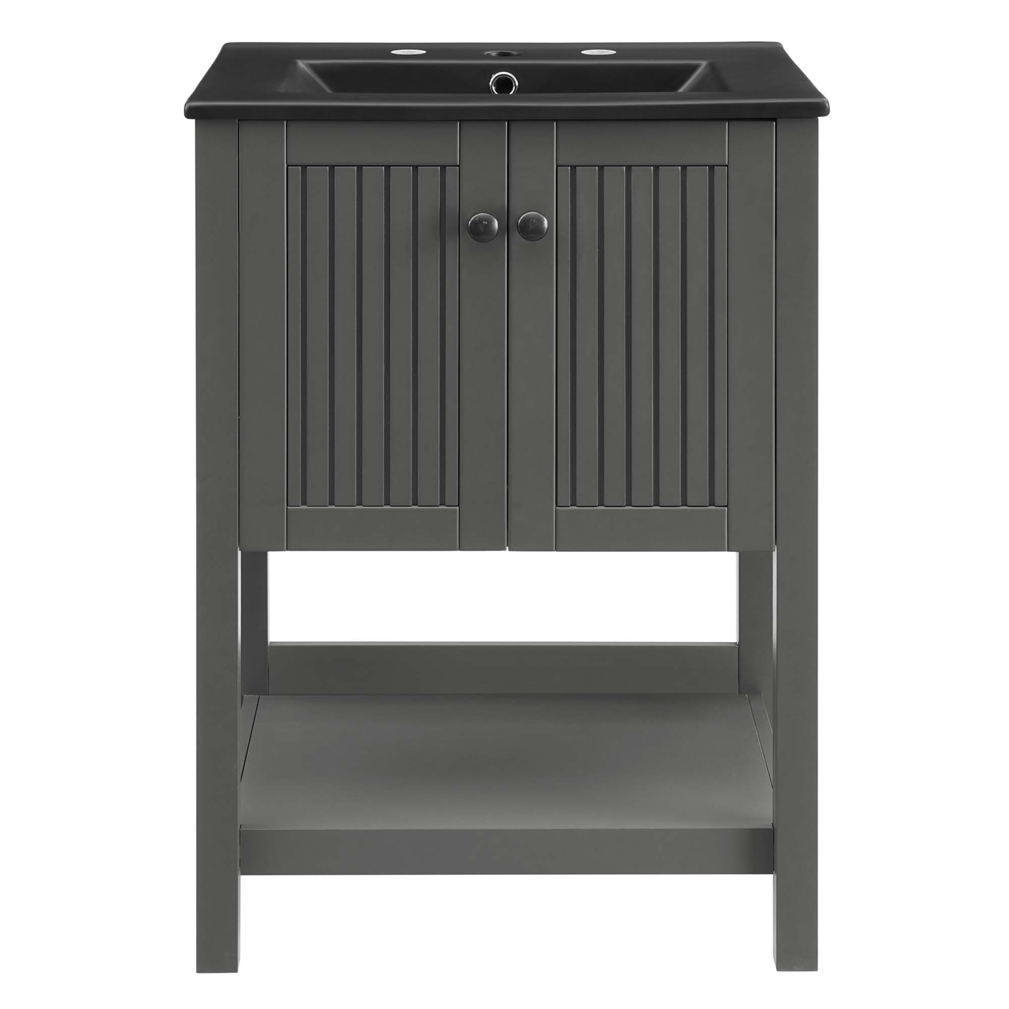 Modway EEI-5360-GRY-BLK Bath-Vanity-Combo - View #6