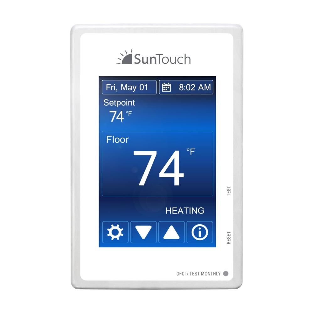 SunTouch 81019079 7-day Touch Screen Programmable Thermostat