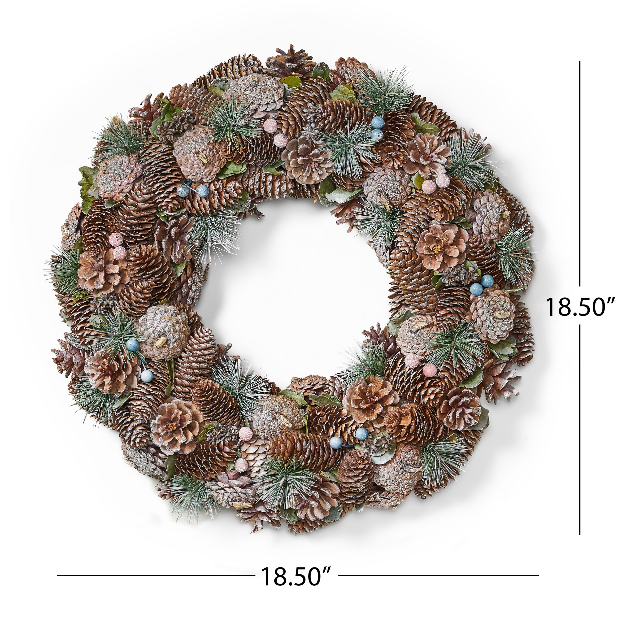 AAZJ NBC-CM70573 Artificial-Christmas-Wreaths - View #4