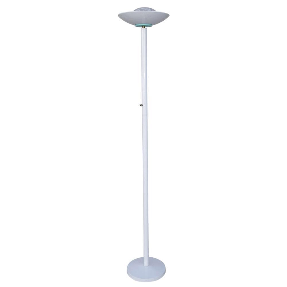 White Torchiere Floor Lamp, Halogen Torchiere Floor Lamp With Dimmer Switch