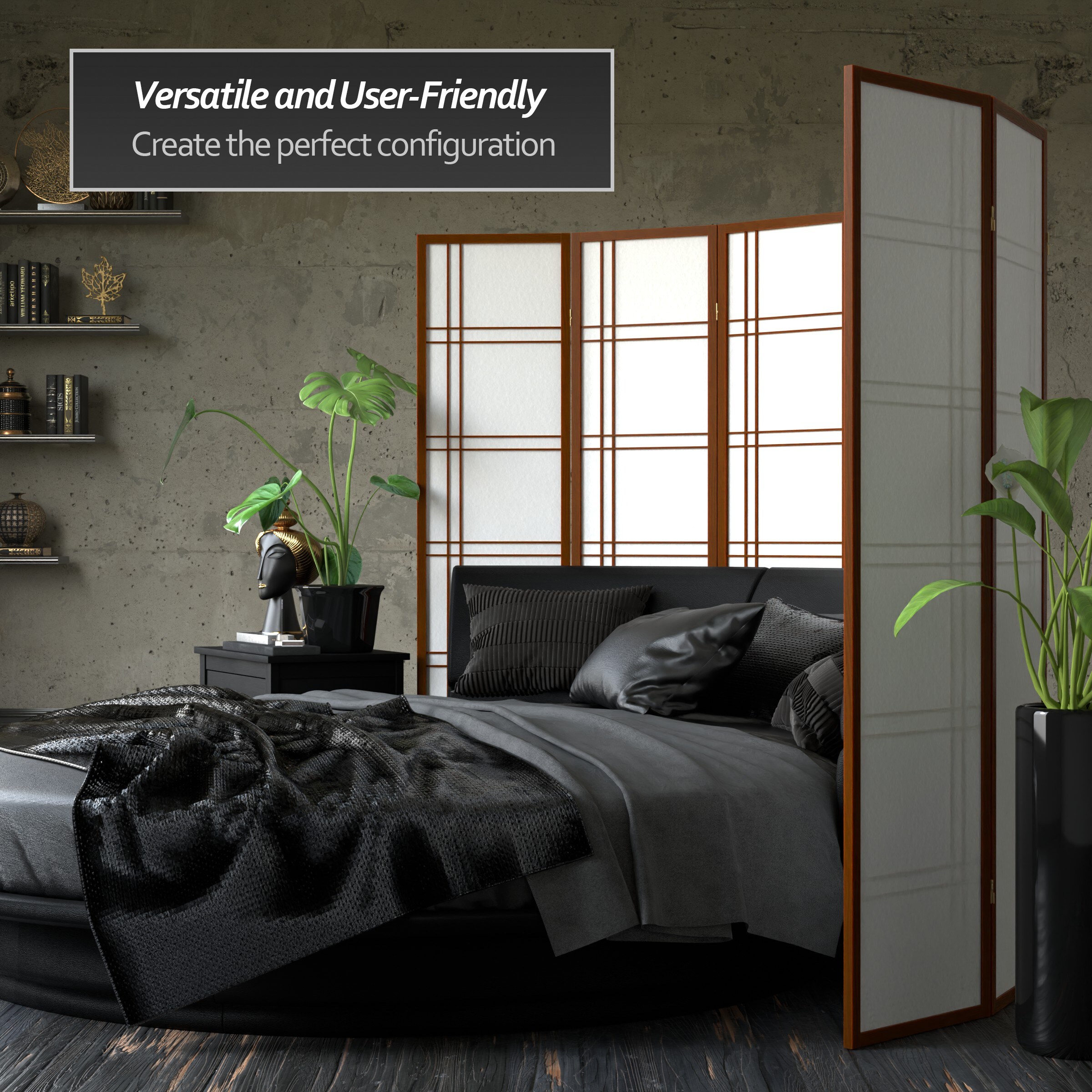 Red Lantern SSCDBLX-5P-WAL Indoor-Privacy-Screens - View #7