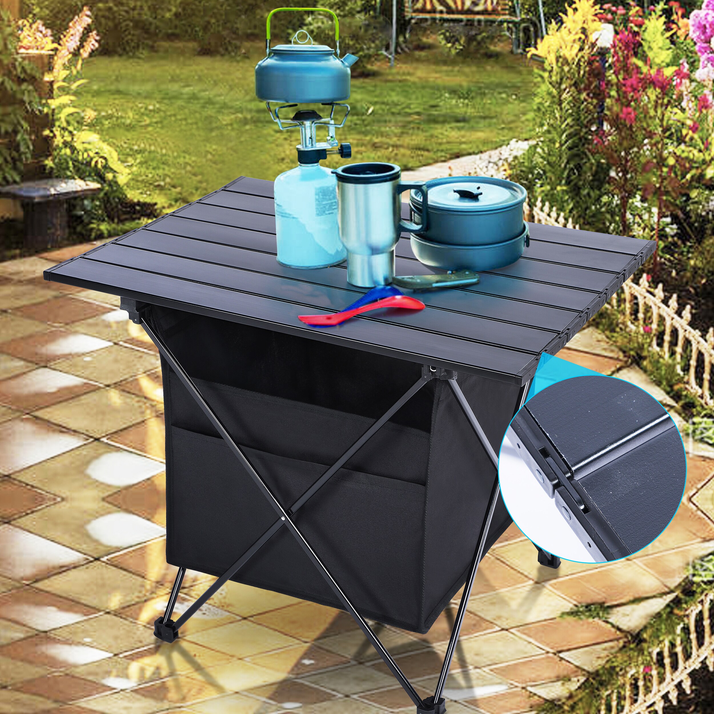 Kahomvis DHS-QPW1-6212 Picnic-Tables - View #2