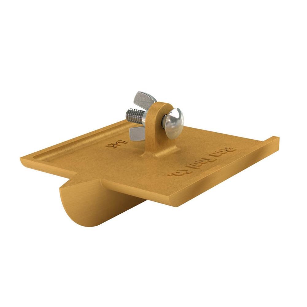Bon Tool 12-545 4.5-in x 6-in Bronze Concrete Groover