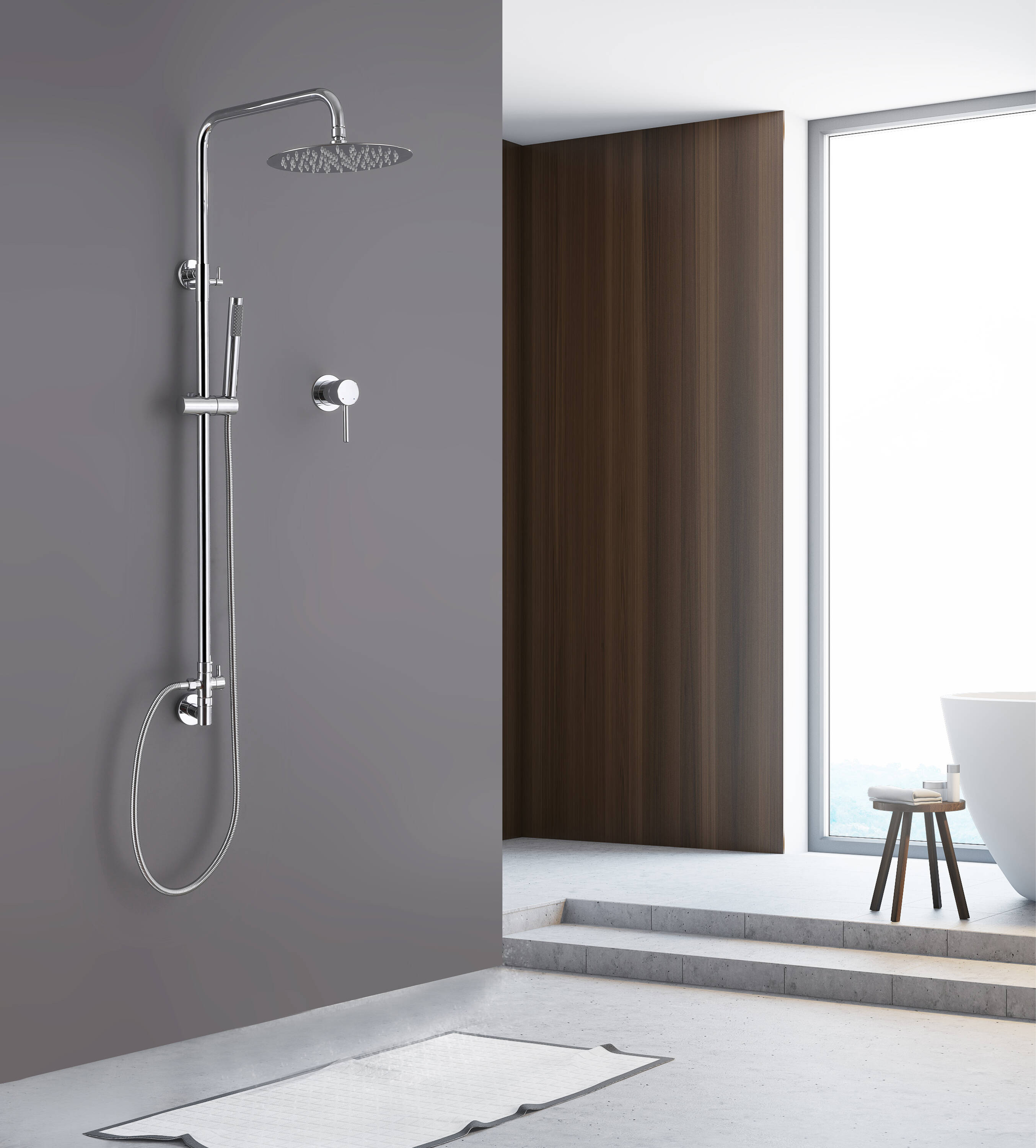 Royal Guard LSFJK0342 Showerhead-Bar-Panels - View #2
