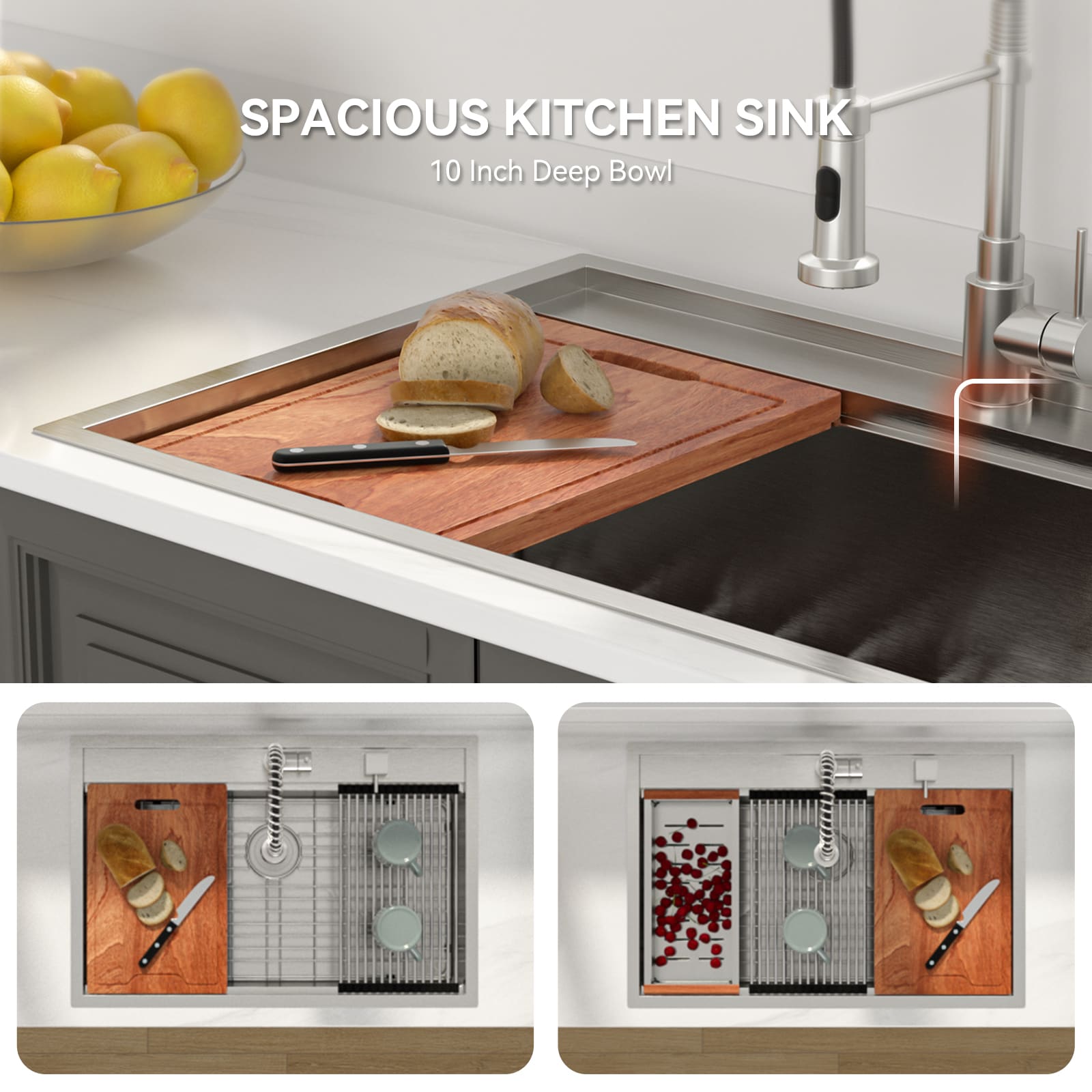 Lordear LD-BKYTS33 Kitchen-Sinks - View #3