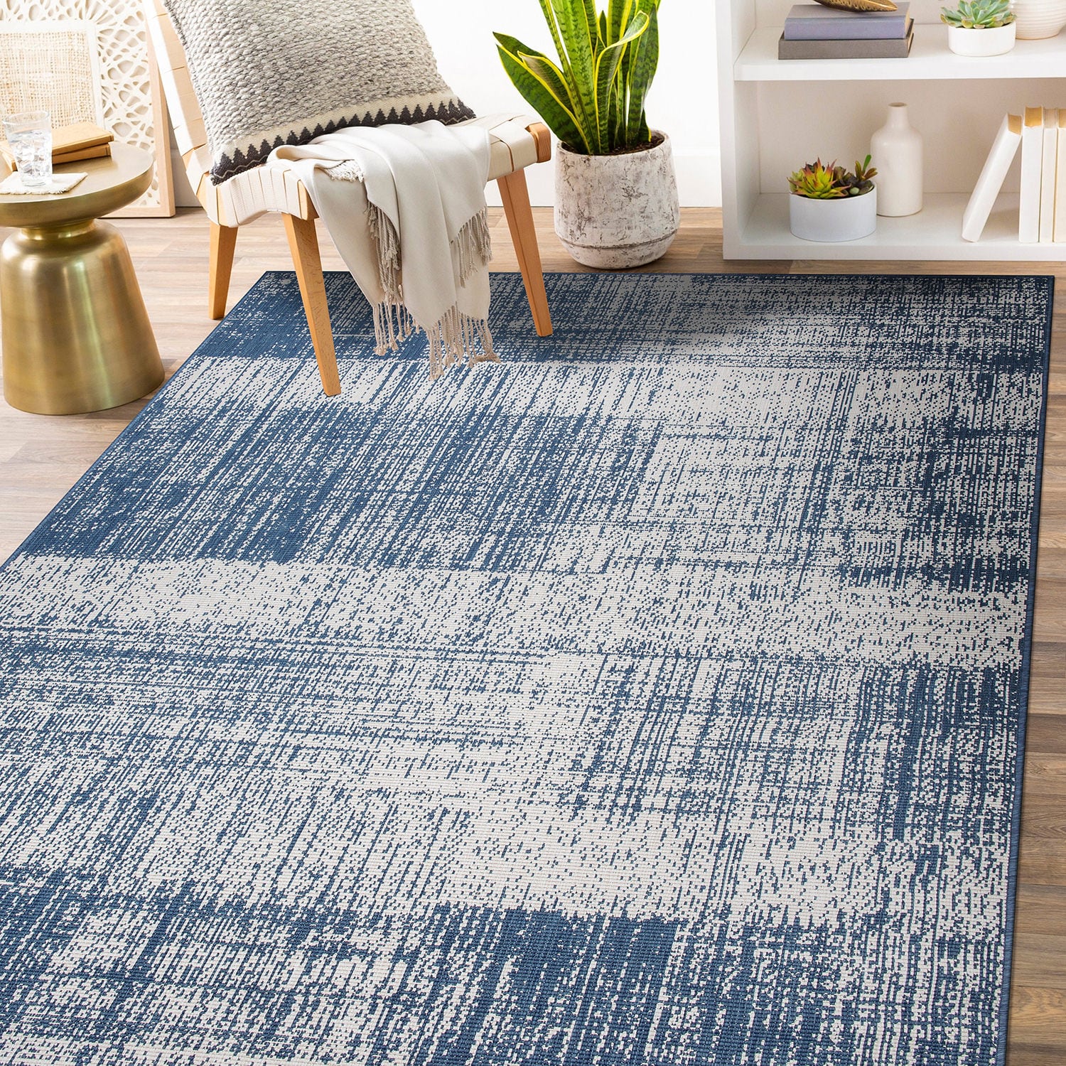 World Rug Gallery 4032BLUE5X7 rugs - View #10