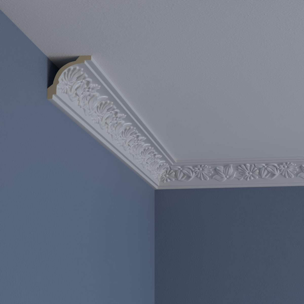 Ekena Millwork MLD02X01X02DA-CASE-8 Crown-Moulding - View #10